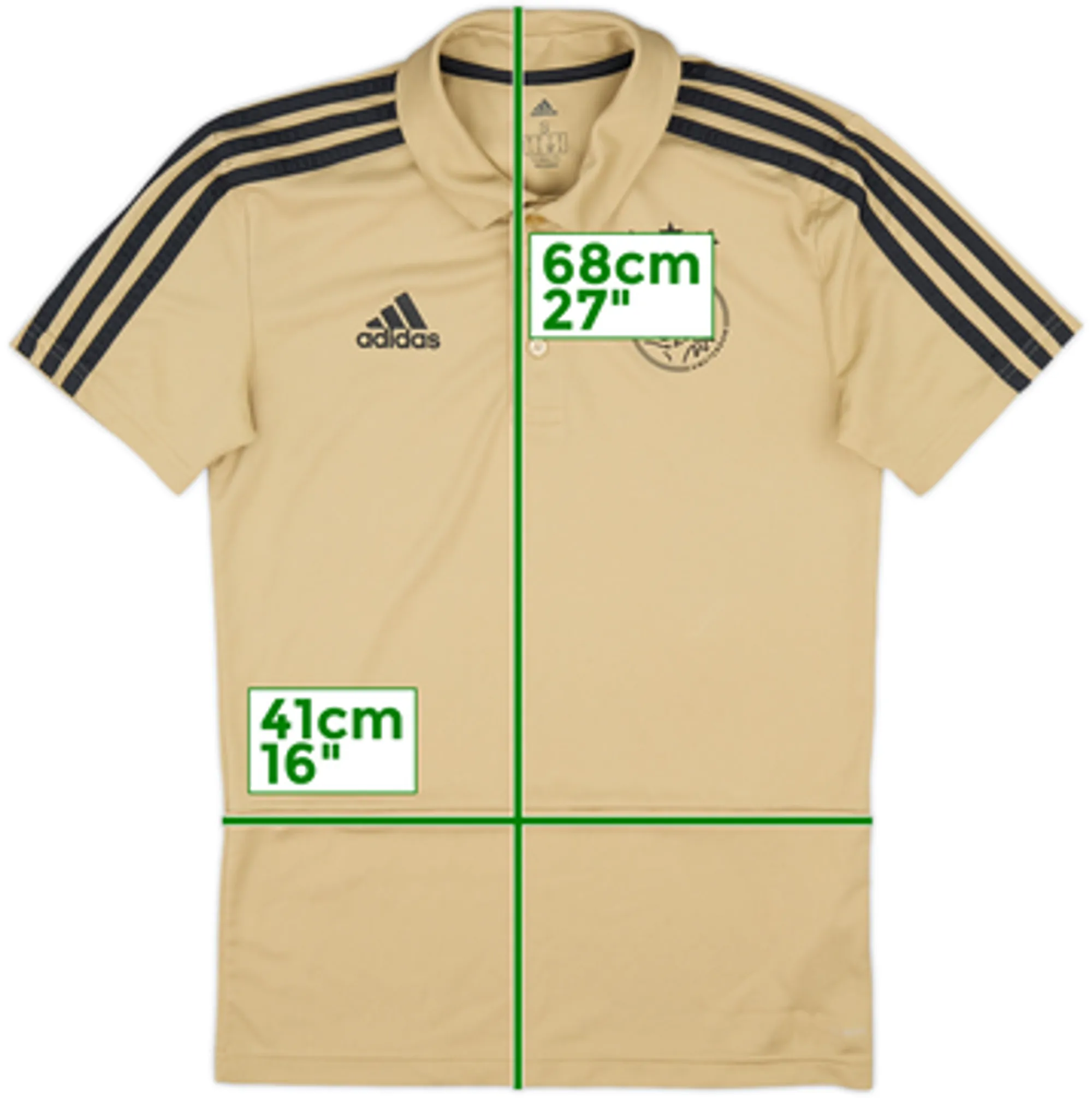 2018-19 Ajax adidas Polo Shirt - 10/10 - (S)
