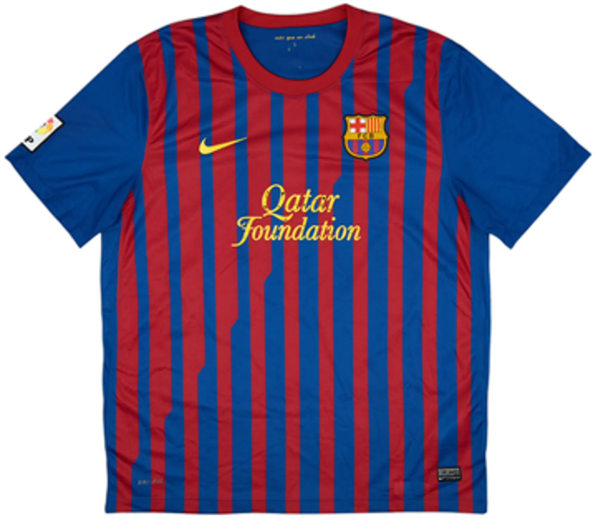 2011-12 Barcelona Home Shirt A.Iniesta #8 - 6/10 - (L)