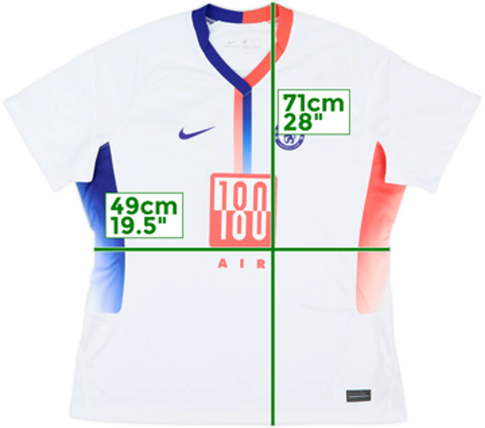 2021 Chelsea Nike Air Max Special Edition Shirt - 9/10 - (Women's XL)