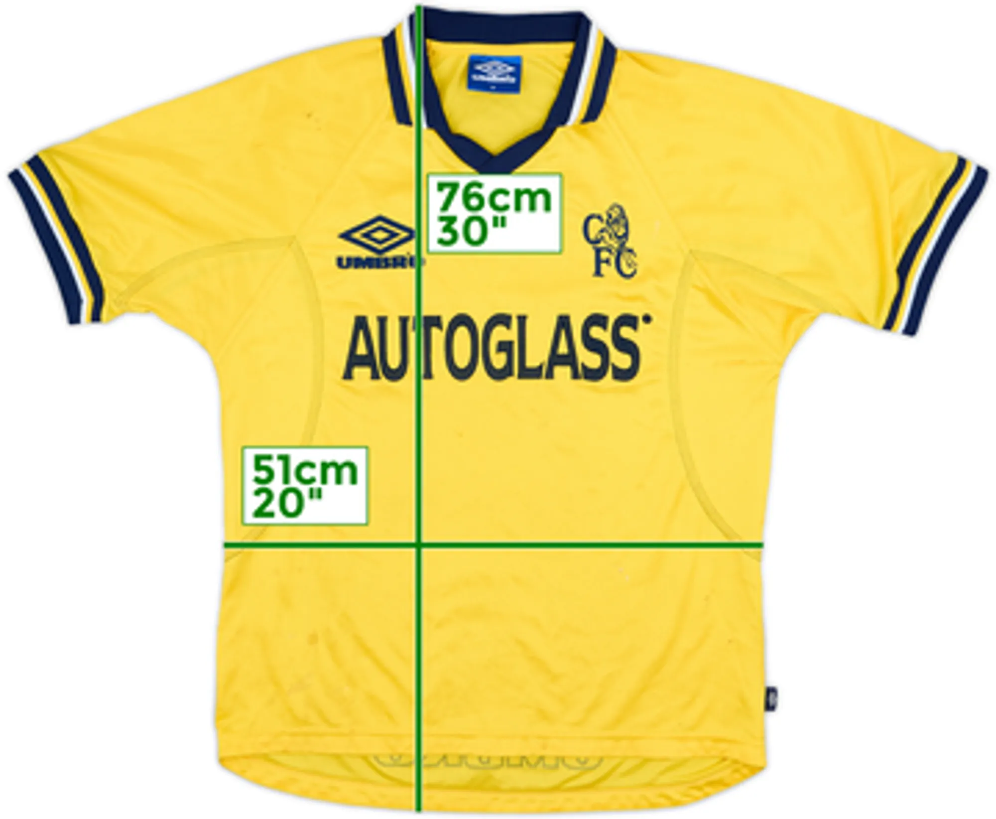 1998-00 Chelsea Third Shirt - 5/10 - (M)