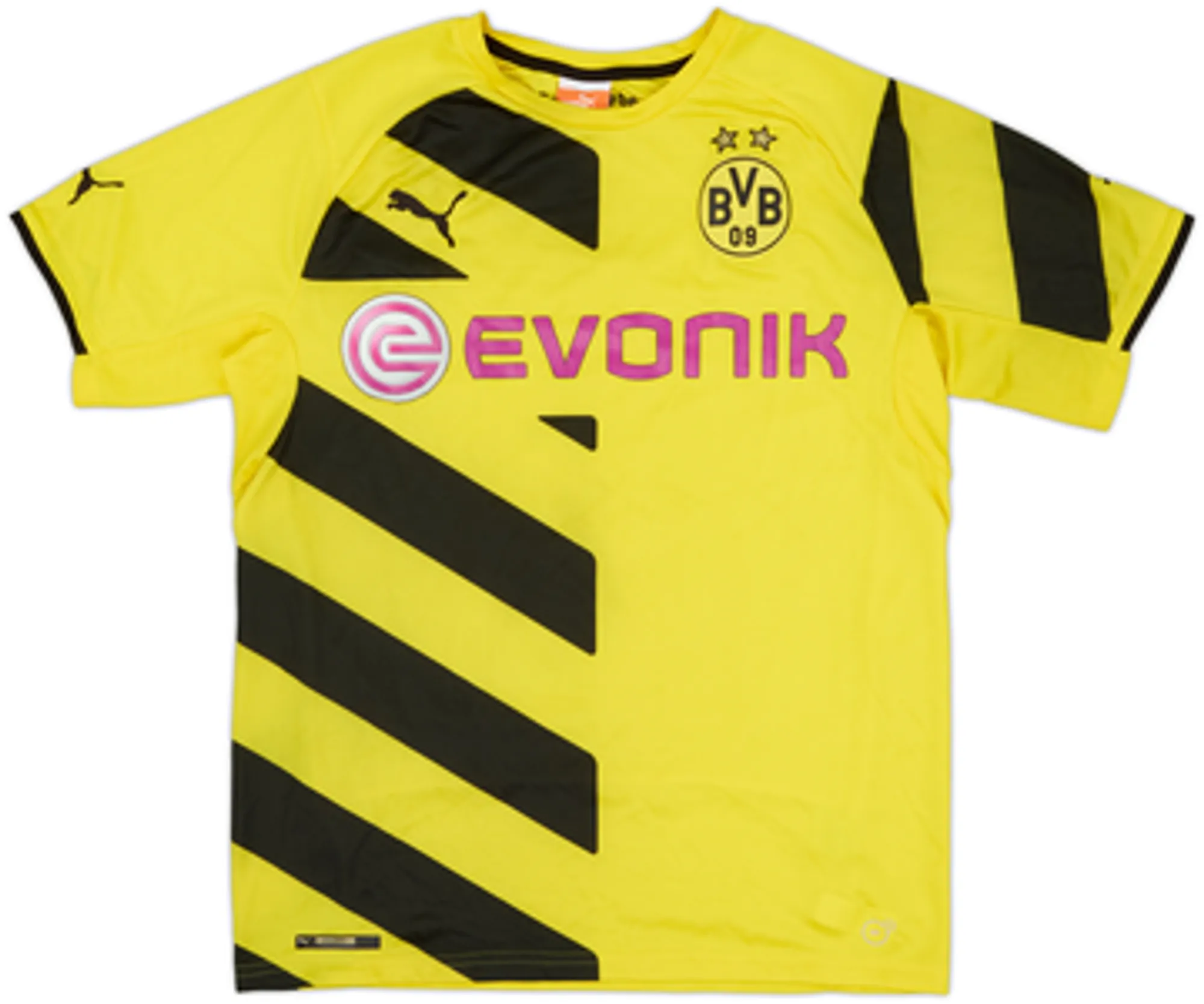 2014-15 Borussia Dortmund Home Shirt Schicht #2 - 7/10 - (M)