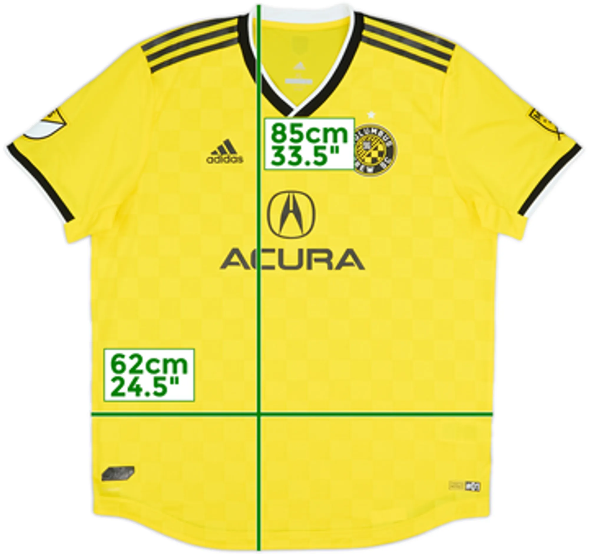 2019-20 Columbus Crew Authentic Home Shirt - 10/10 - (XL)