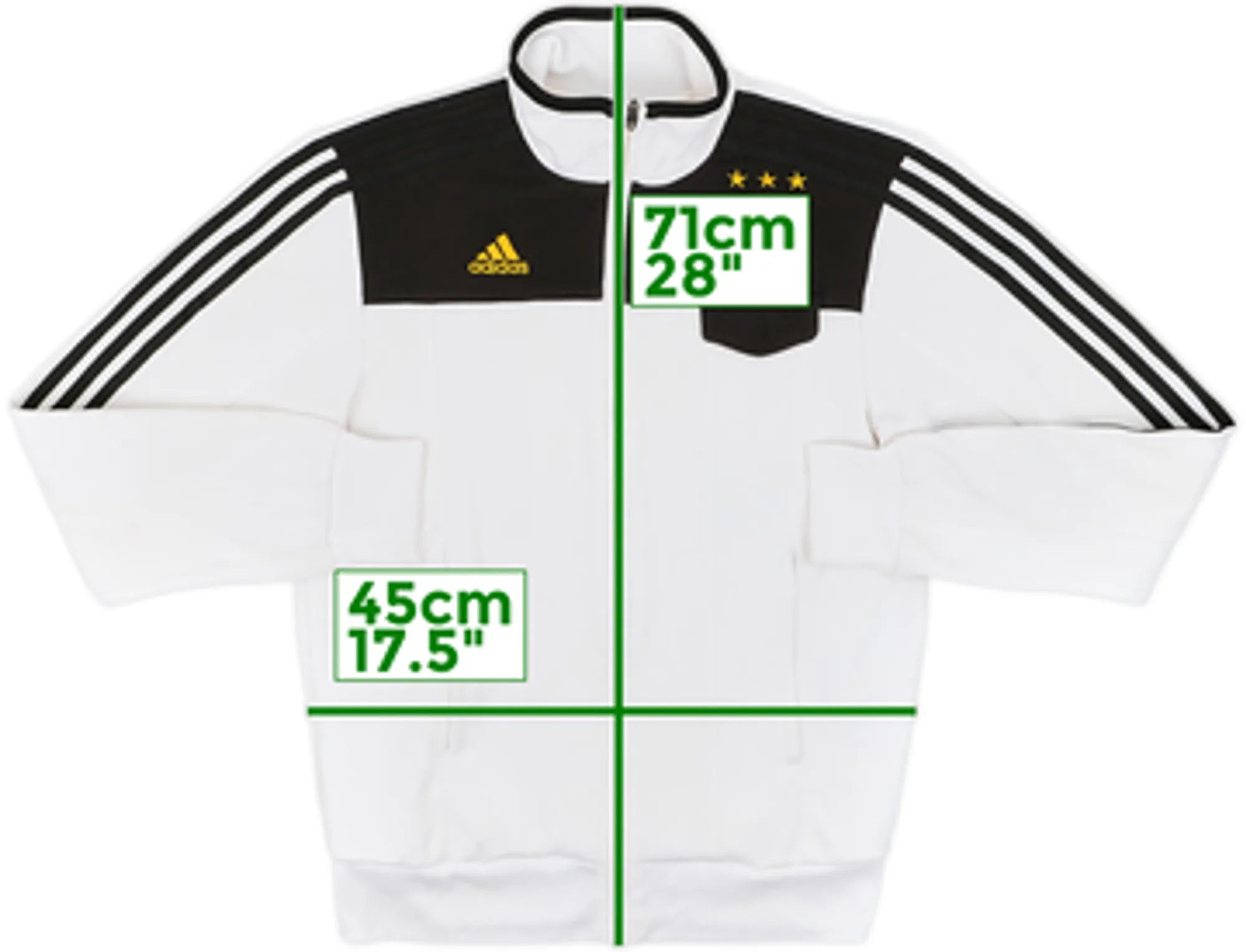 2007-08 Germany adidas Track Jacket - 8/10 - (S)