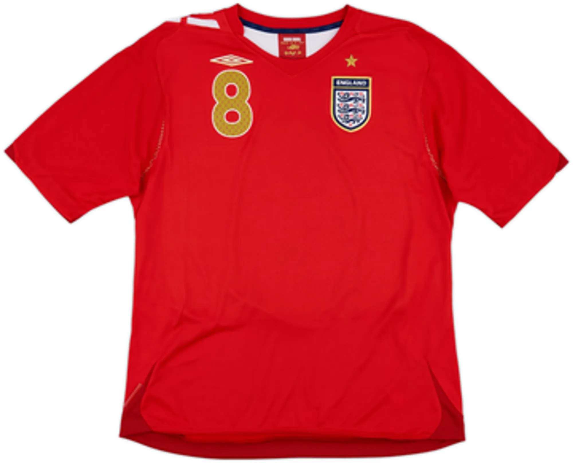 2006-08 England Away Shirt Lampard #8 - 8/10 - (Women's L)