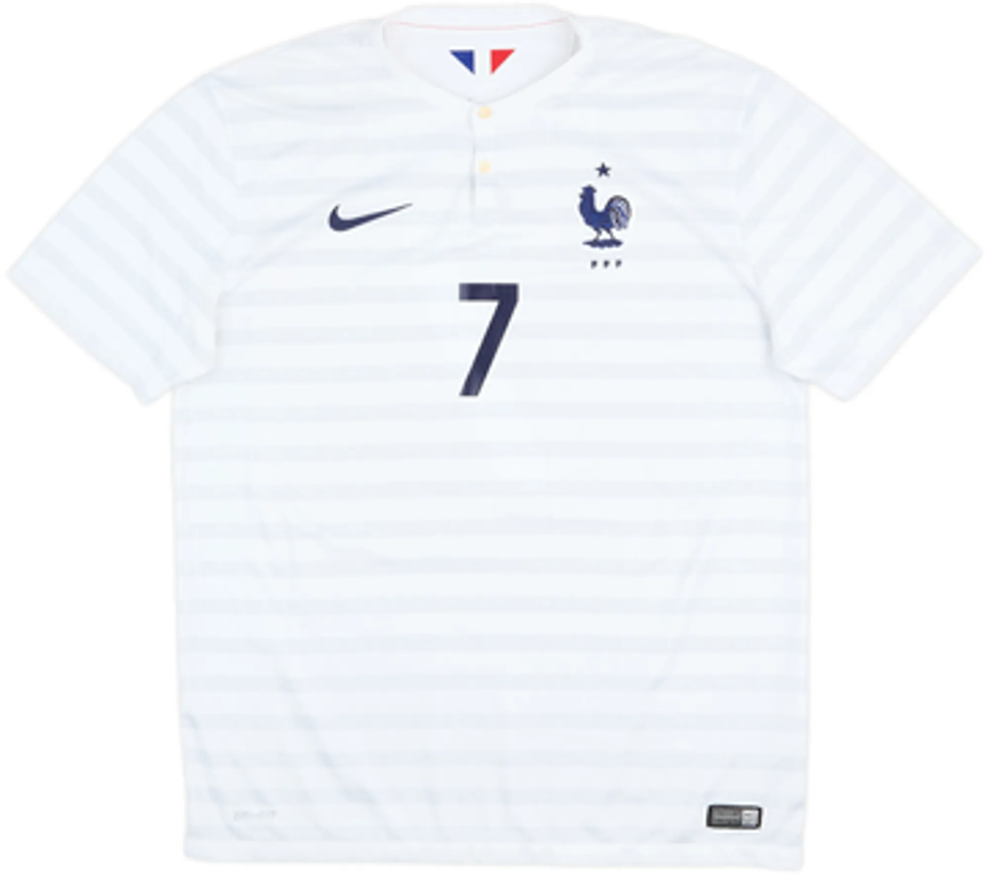 2014-15 France Away Shirt Ribery #7 - 9/10 - (L)