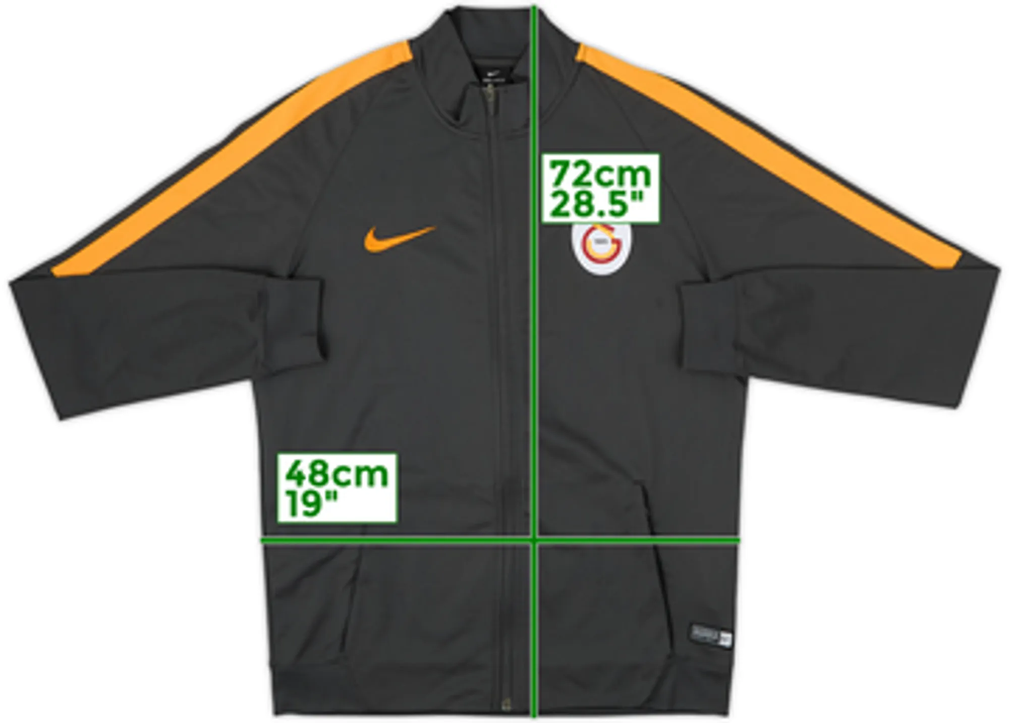 2016-17 Galatasaray Nike Track Jacket - 8/10 - (M)