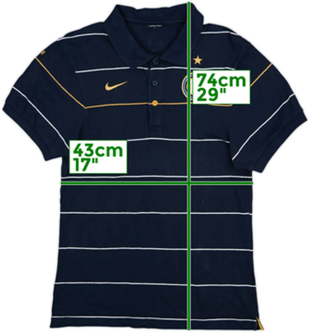 2009-10 Inter Milan Nike Polo Shirt - 6/10 - (Women's XL