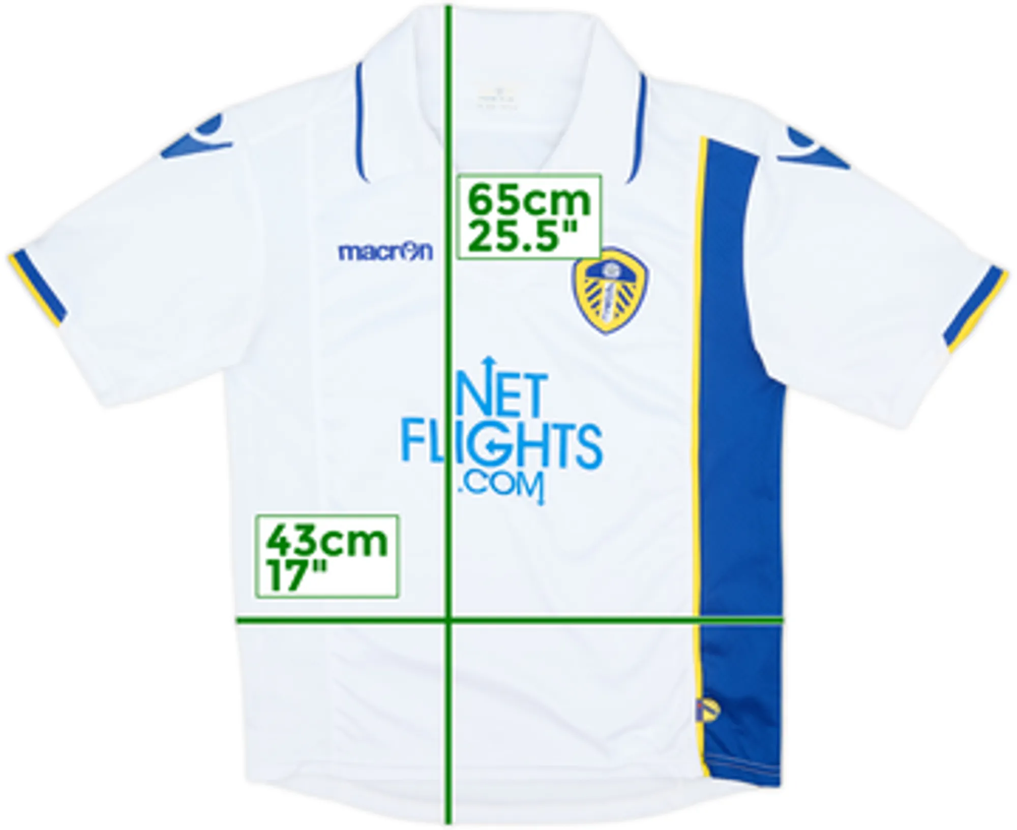 2009-10 Leeds United Home Shirt - 9/10 - (L.Boys)