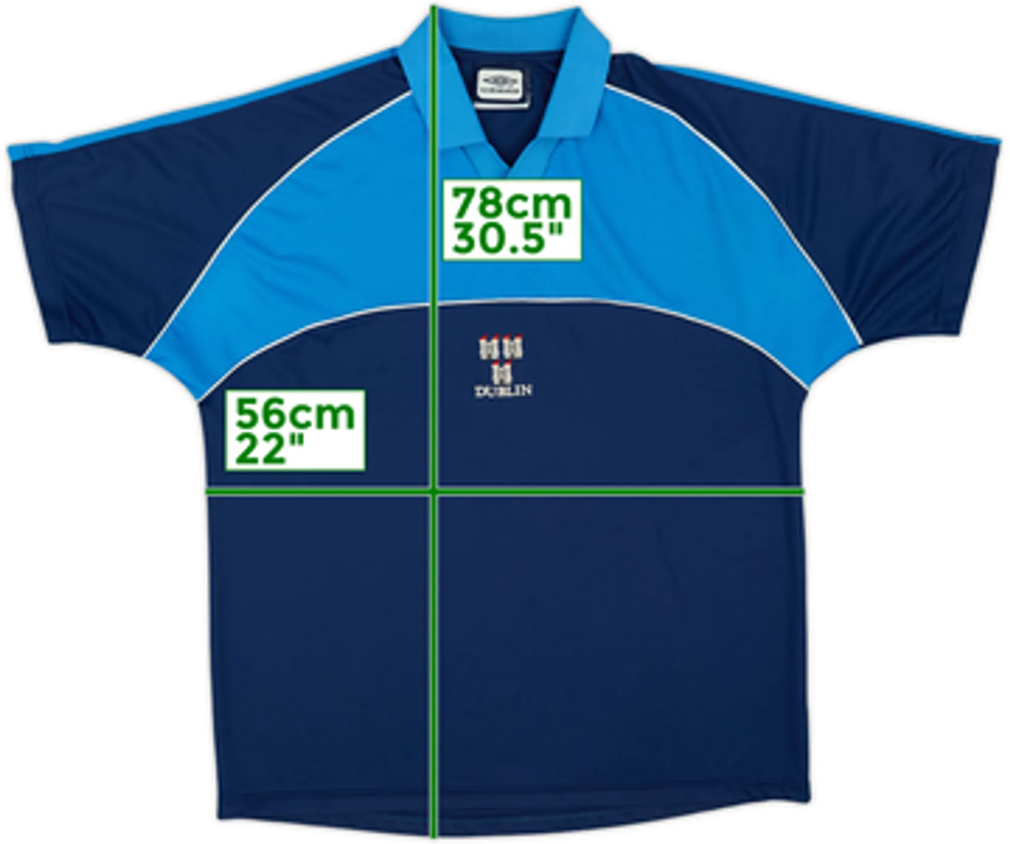 2002 Dublin City Umbro Training Shirt - 9/10 - (L)