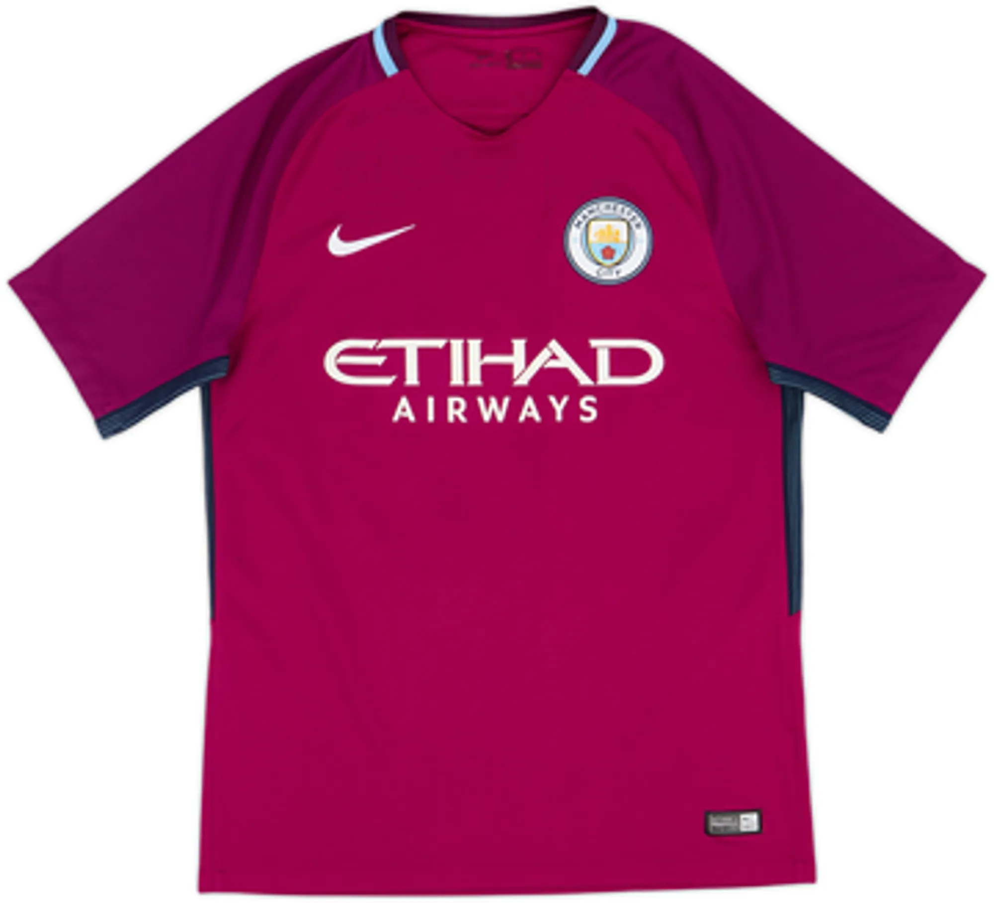 2017-18 Manchester City Away Shirt Kun Aguero #10 - 8/10 - (S)