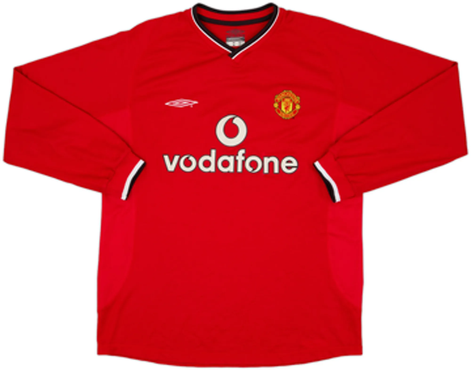 2000-02 Manchester United Home L/S Shirt Giggs #11 - 5/10 - (L)
