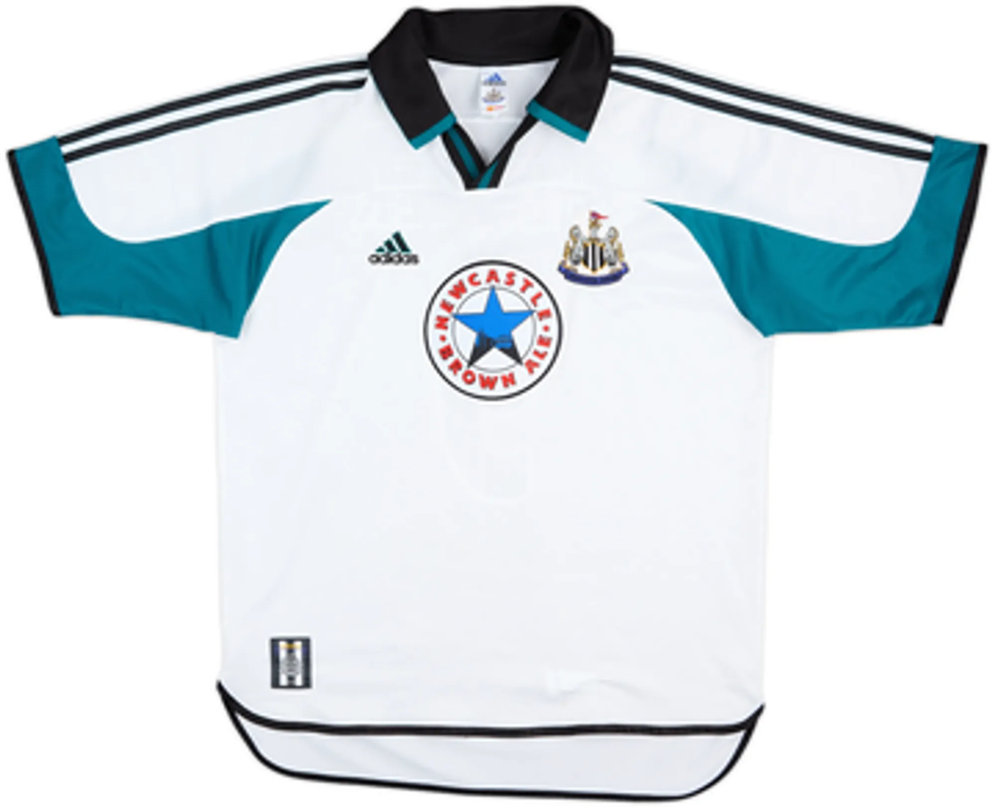 1999-00 Newcastle Away Shirt Shearer #9 - 8/10 - (L)