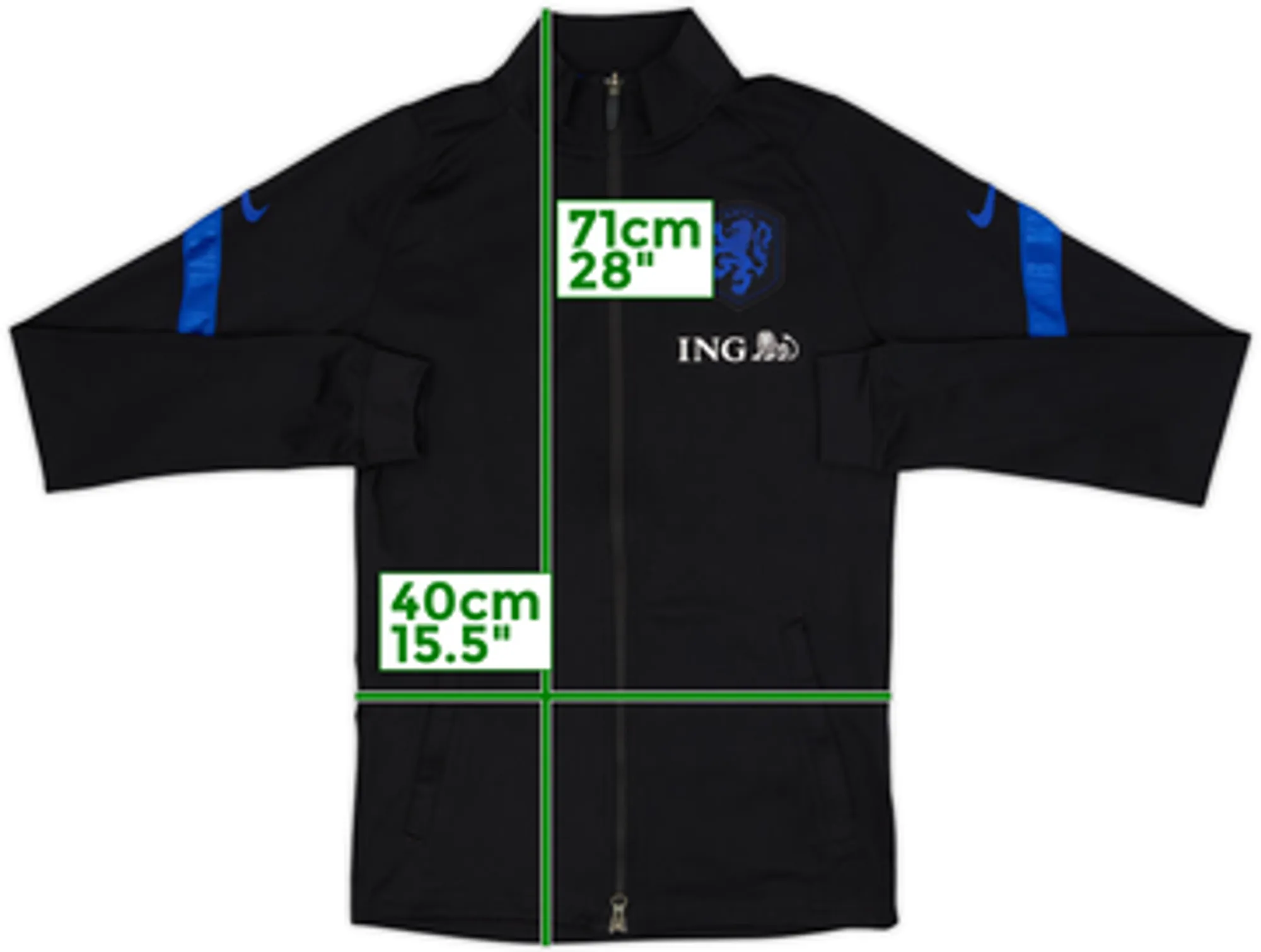 2020-21 Netherlands Nike Track Jacket - 10/10 - (XS)