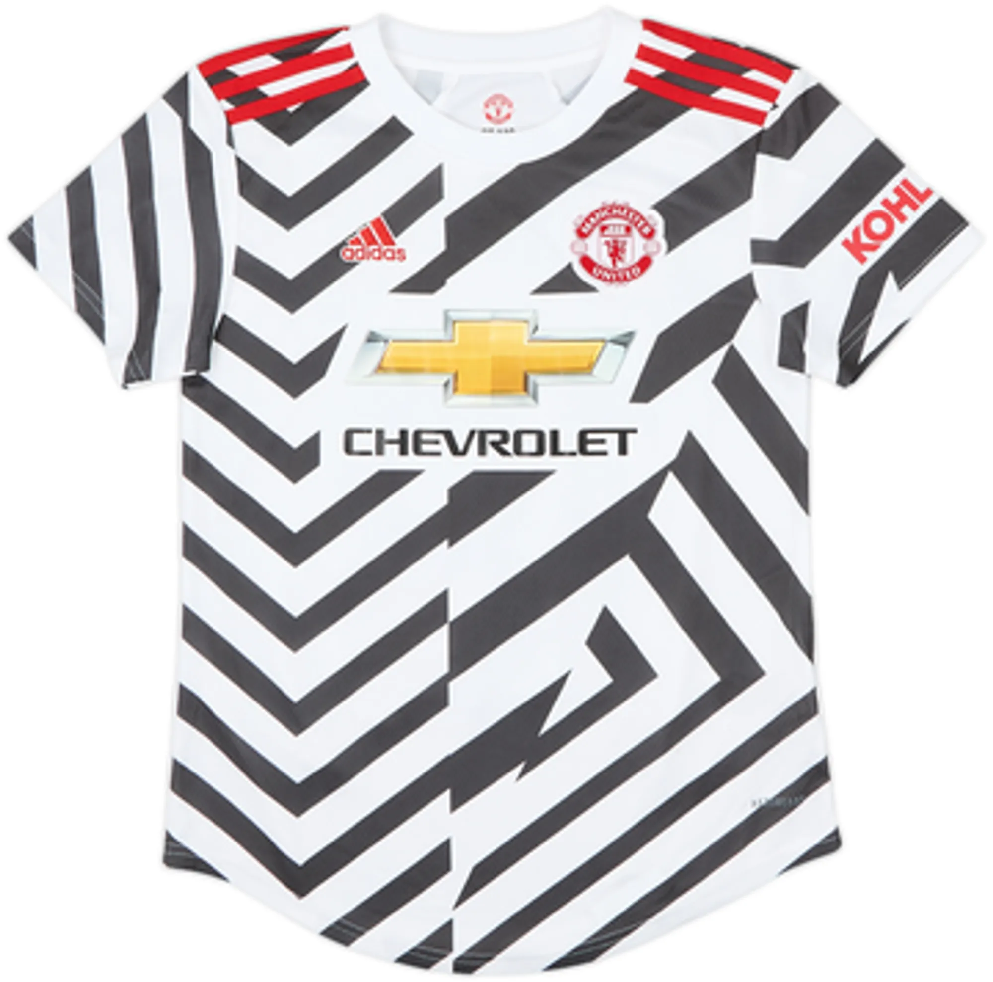 2020-21 Manchester United Third Shirt B.Fernandes #18 - 10/10 - (Women's XS)