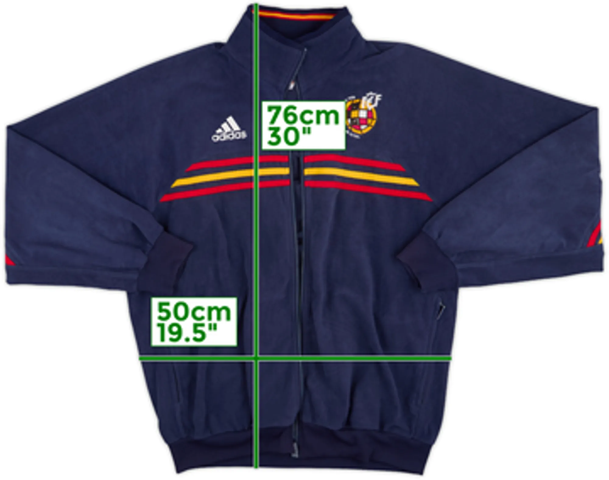 1998-99 Spain adidas Track Jacket - 4/10 - (M/L)