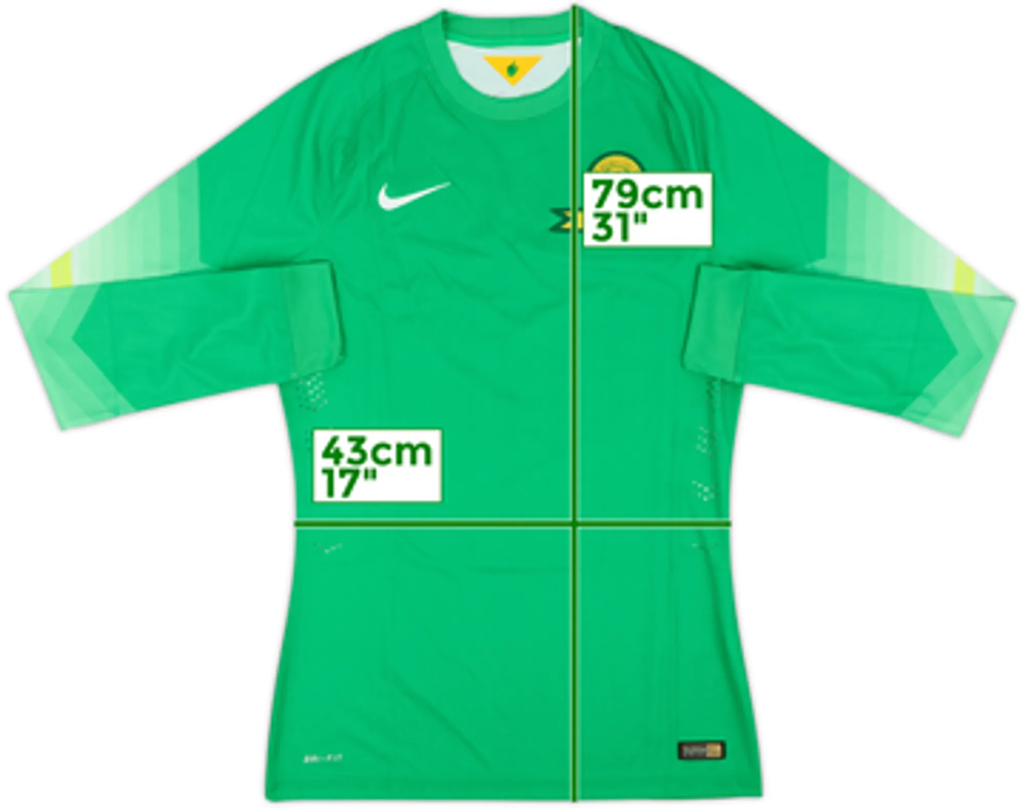 2015-16 Mamelodi Sundowns Player Issue GK Shirt - 10/10 - (M)