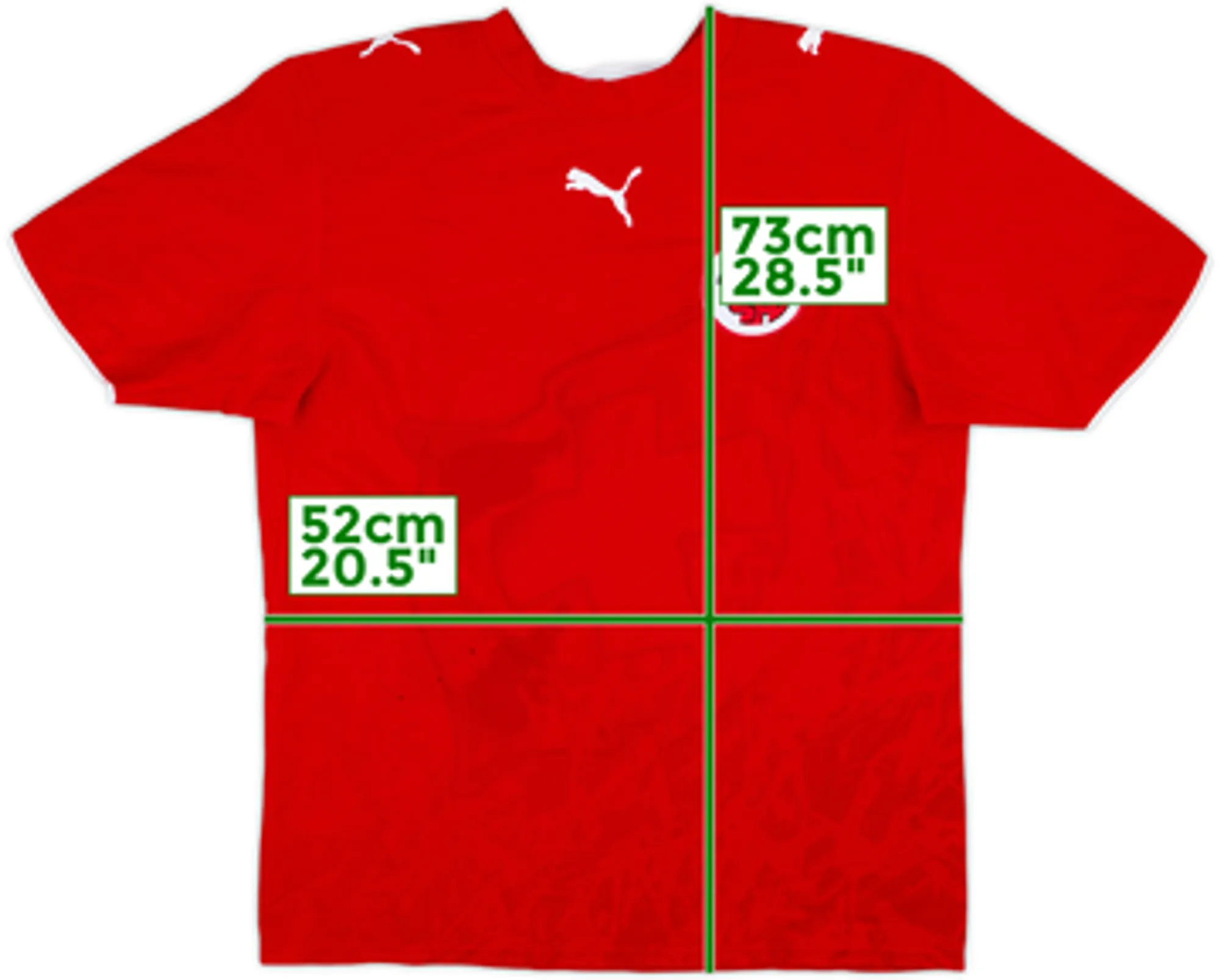 2006-08 Switzerland Signed Home Shirt - 6/10 - (M)