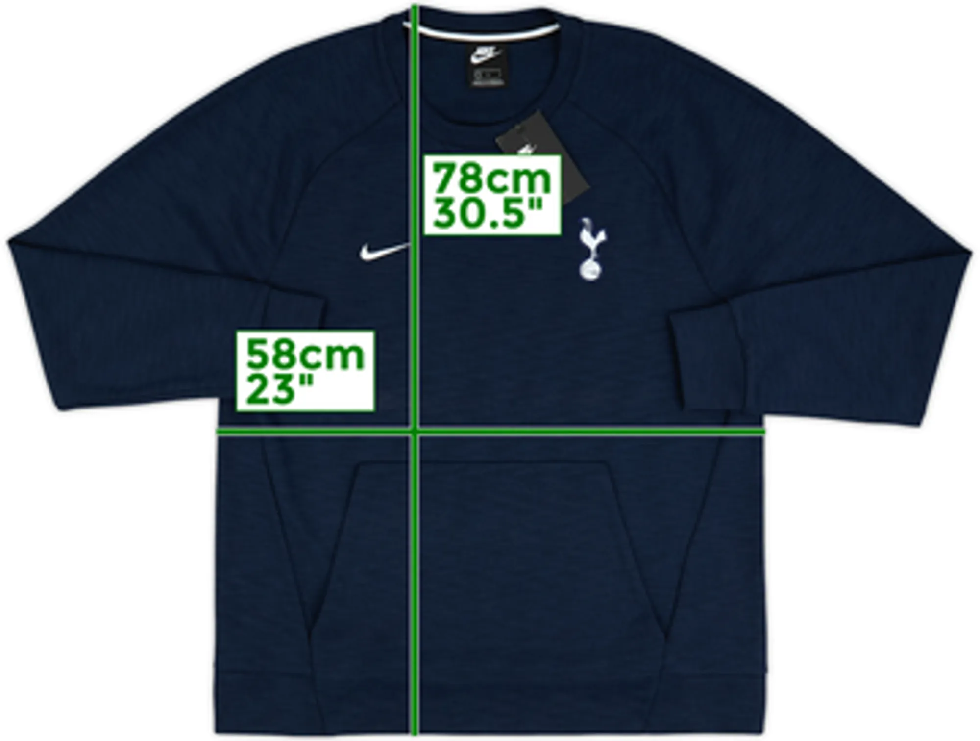 2018-19 Tottenham Nike Sweat Top (L)