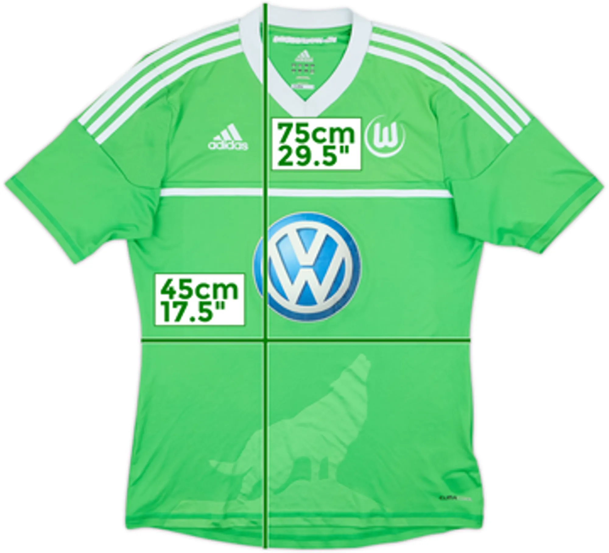 2012-13 Wolfsburg Home Shirt - 6/10 - (M)
