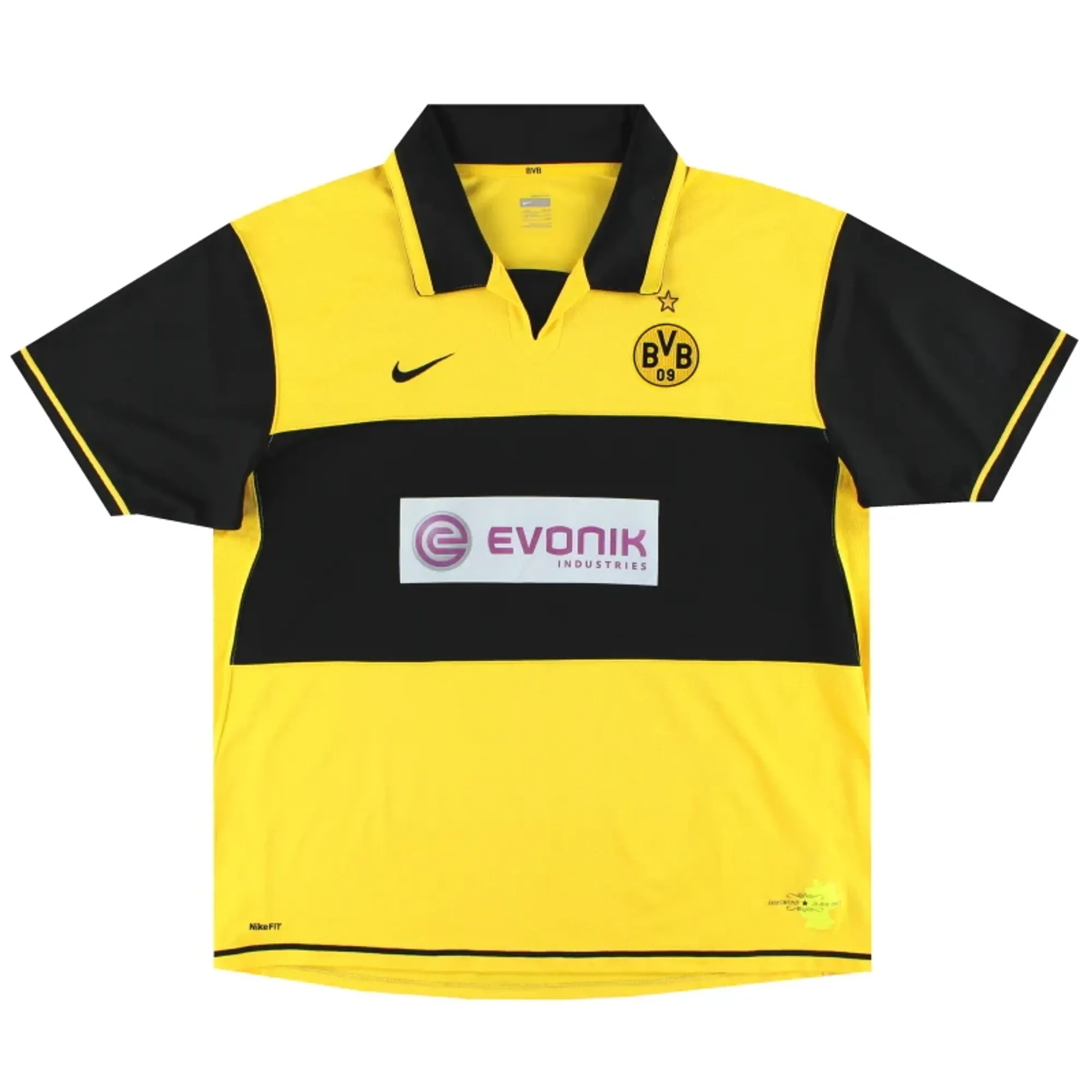 2007-08 Borussia Dortmund Nike Home Shirt XL - Dortmund / Excellent 
