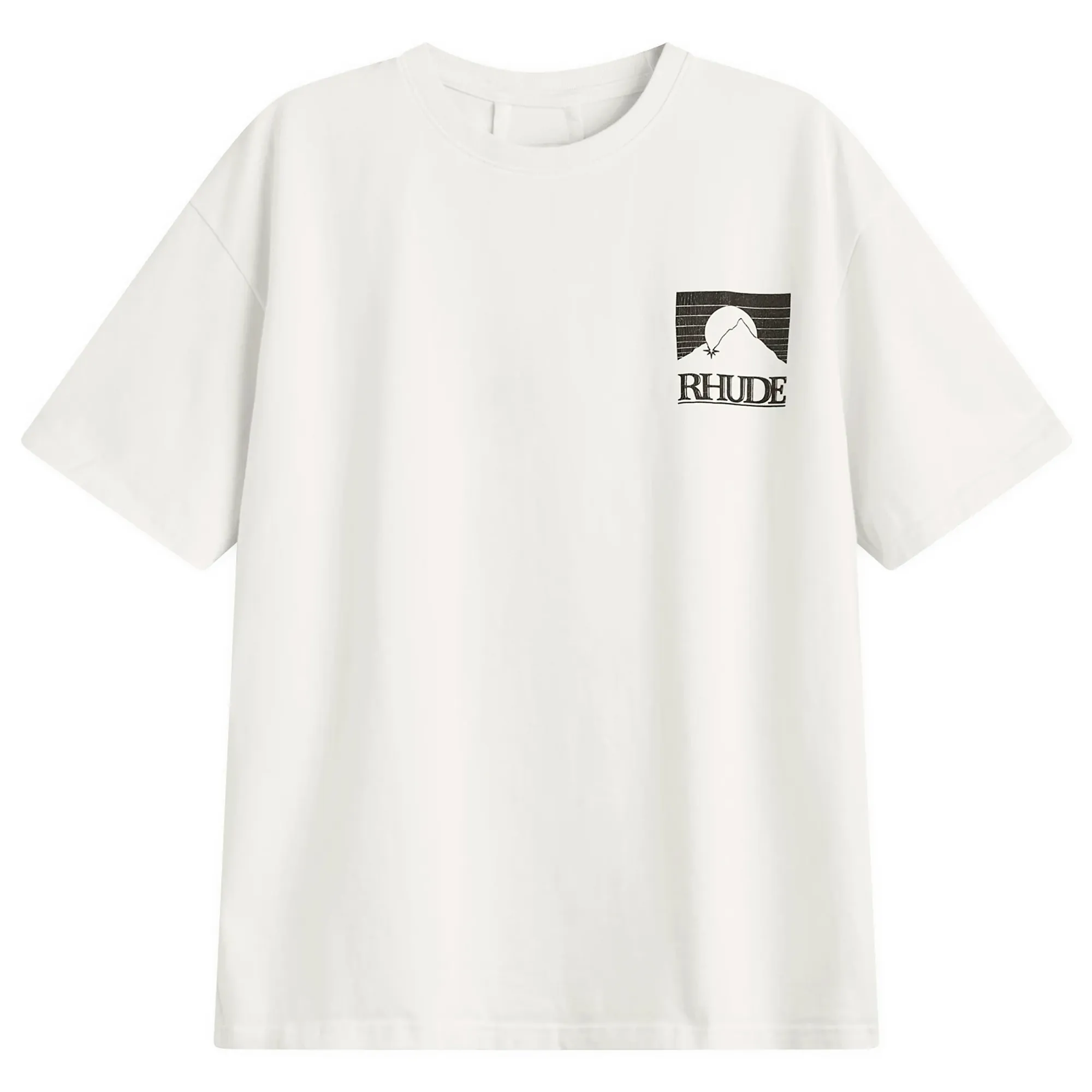 Rhude Men's Moonlight Pack T-Shirt Vintage White/ Black