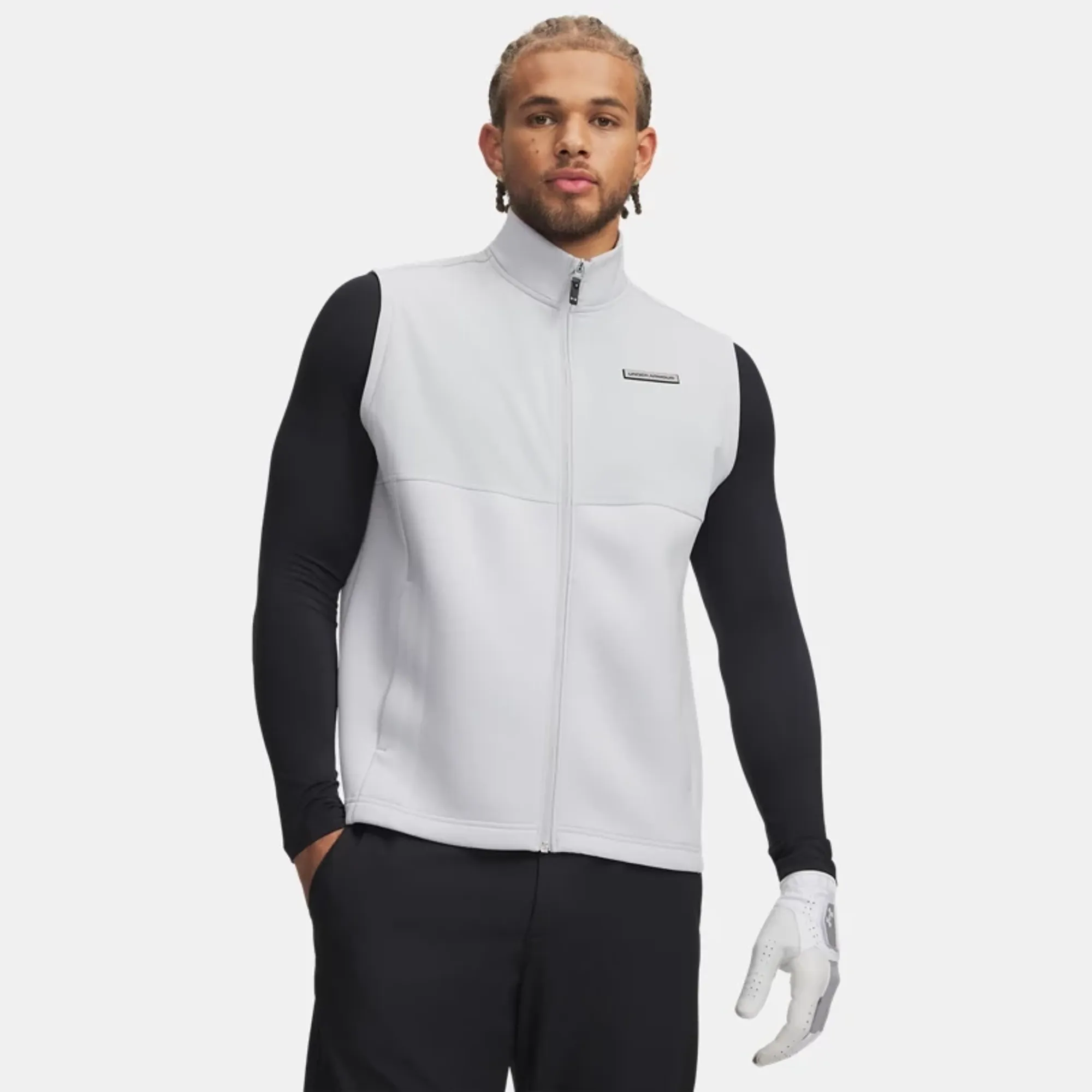 Under Armour Drive Pro Hybrid Men's Vest Halo Gray / Black L