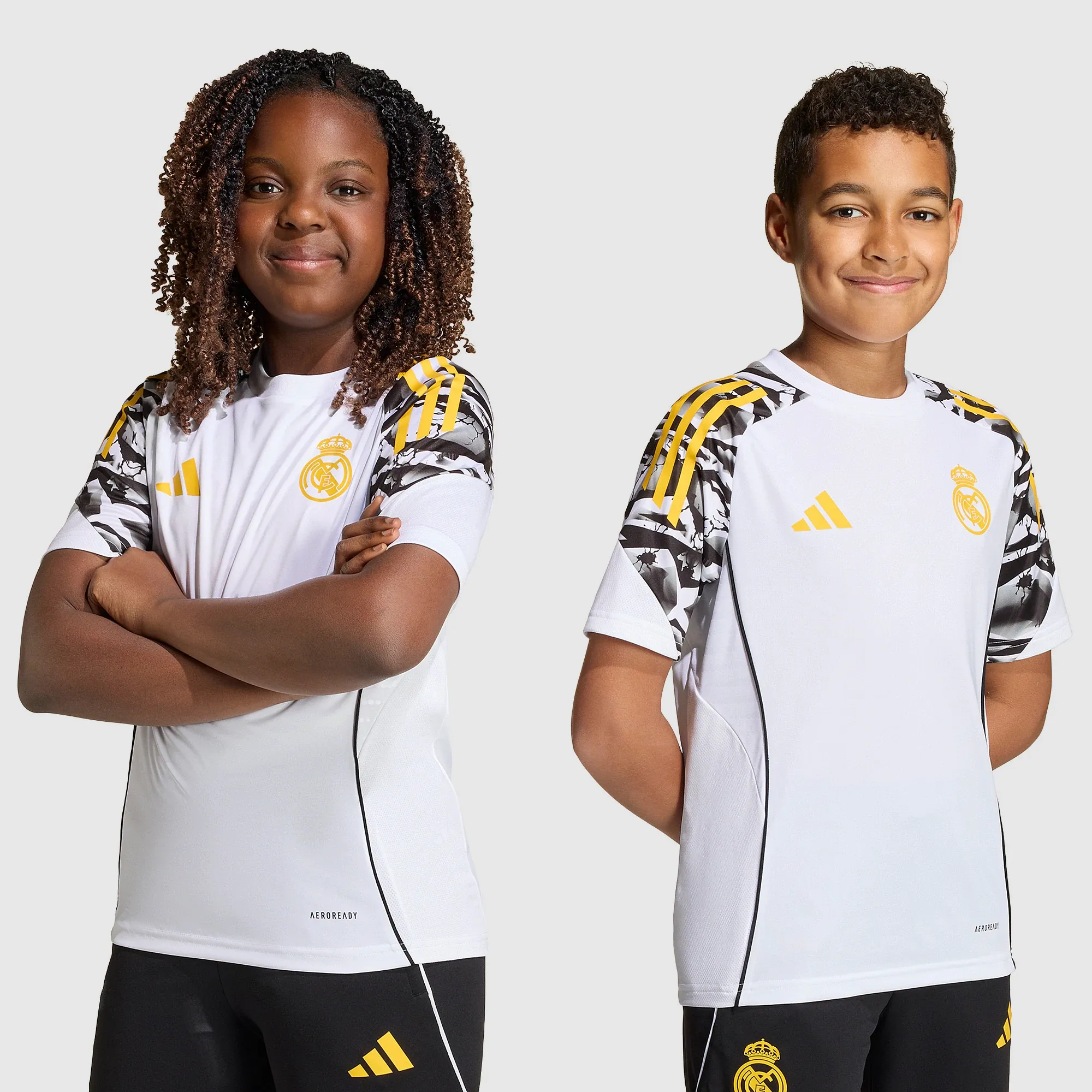 adidas Real Madrid 25 26 x Marvel Kids Training Shirt