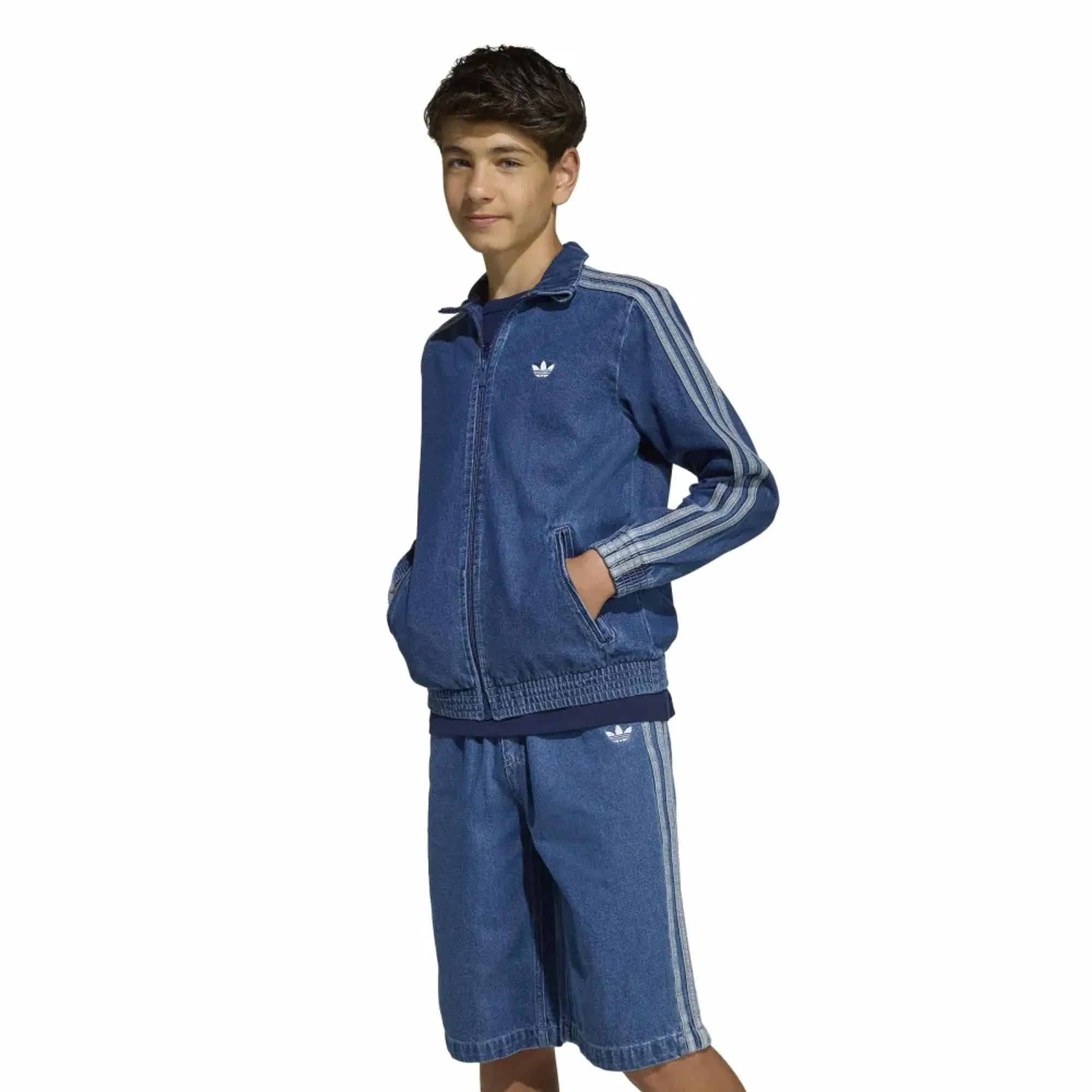 Adidas Firebird Kid's Track Tops - Blue