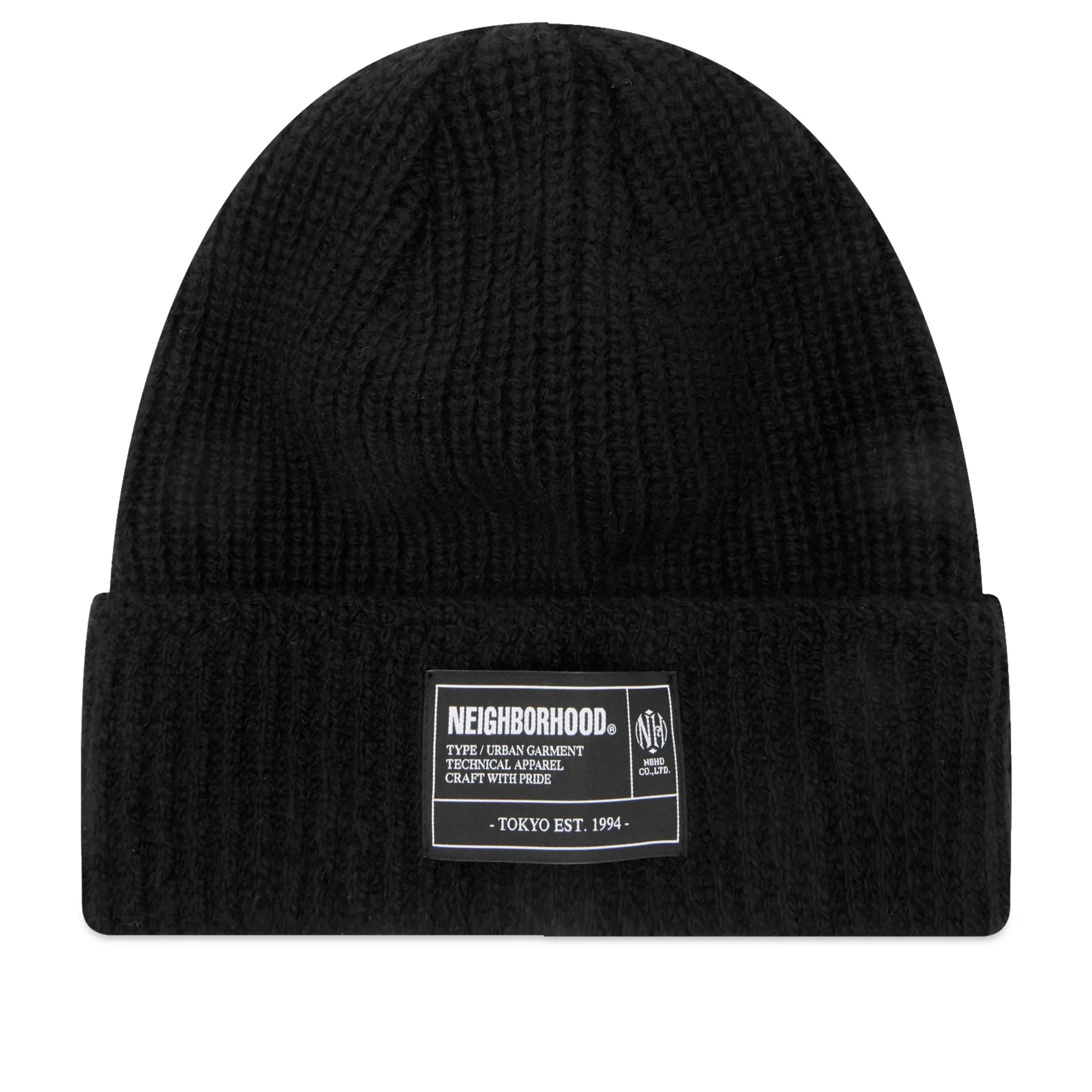 Neighborhood Men's Jp Beanie Black