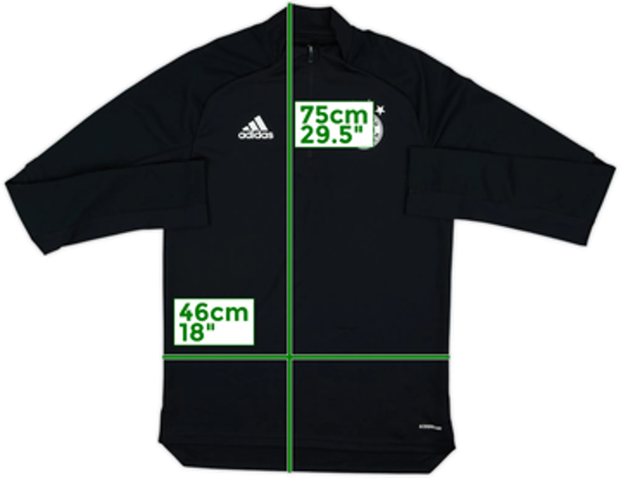 2020-21 Bayern Munich adidas 1/4 Zip Training Top - 8/10 - (M)