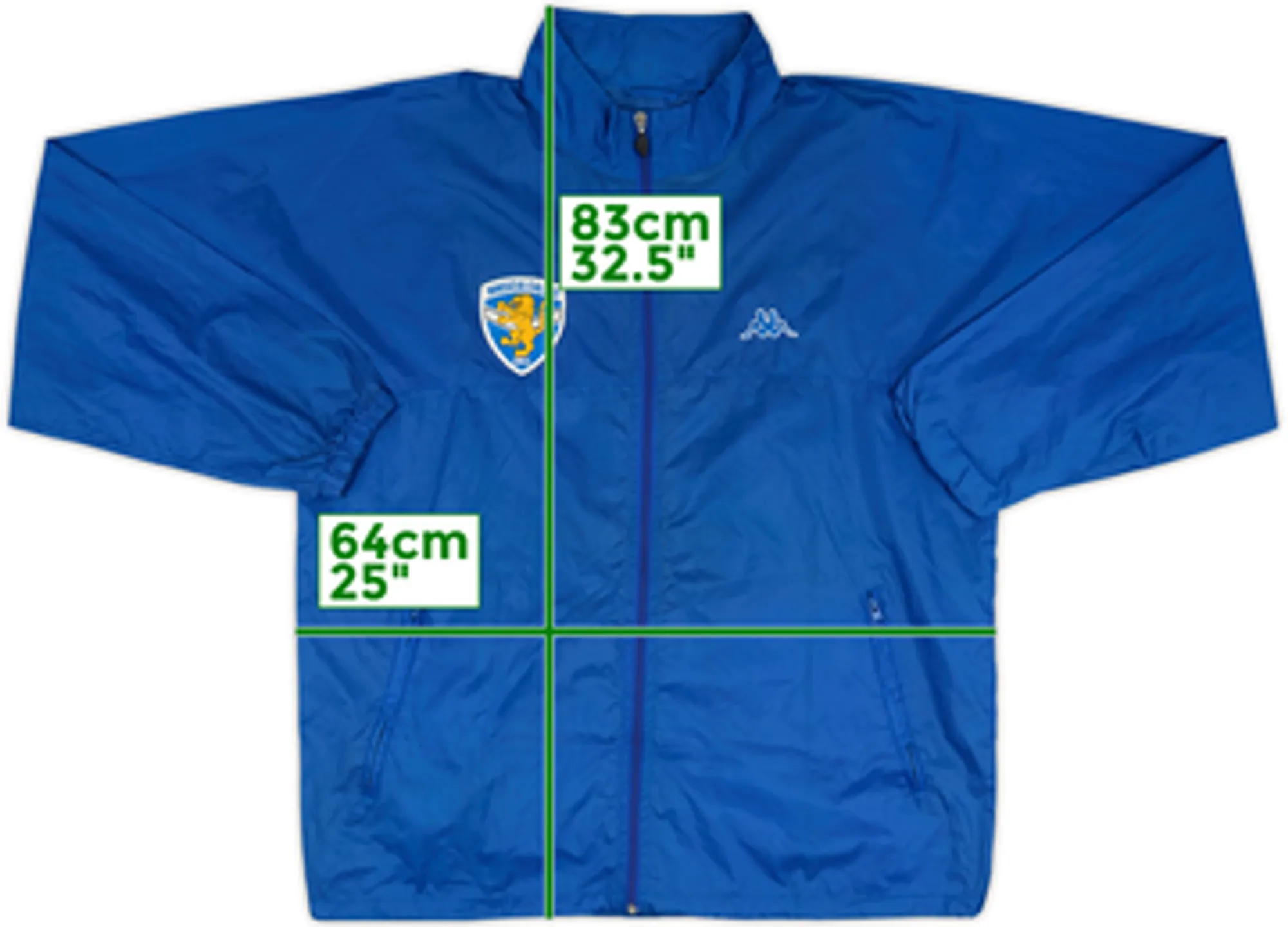 2003-04 Brescia Kappa Hooded Rain Jacket - 8/10 - (L)
