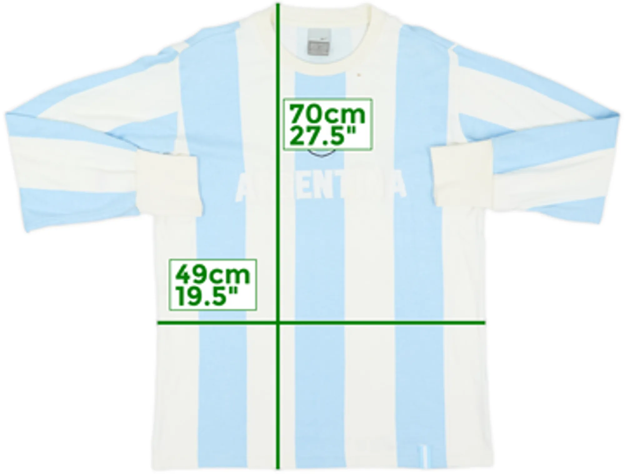 2004-05 Argentina Nike Cotton Tee - 9/10 - (M)