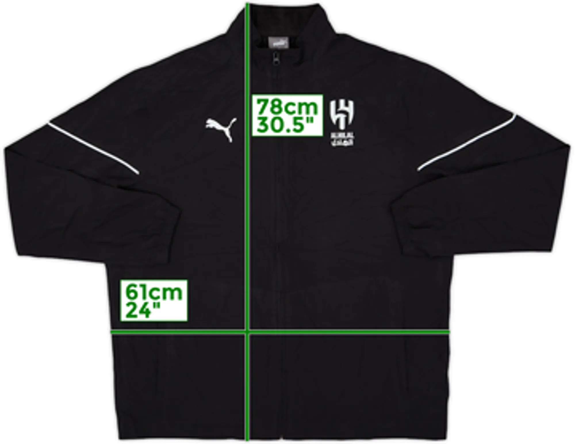 2024-25 Al Hilal Puma Track Jacket - 10/10 - (XL)