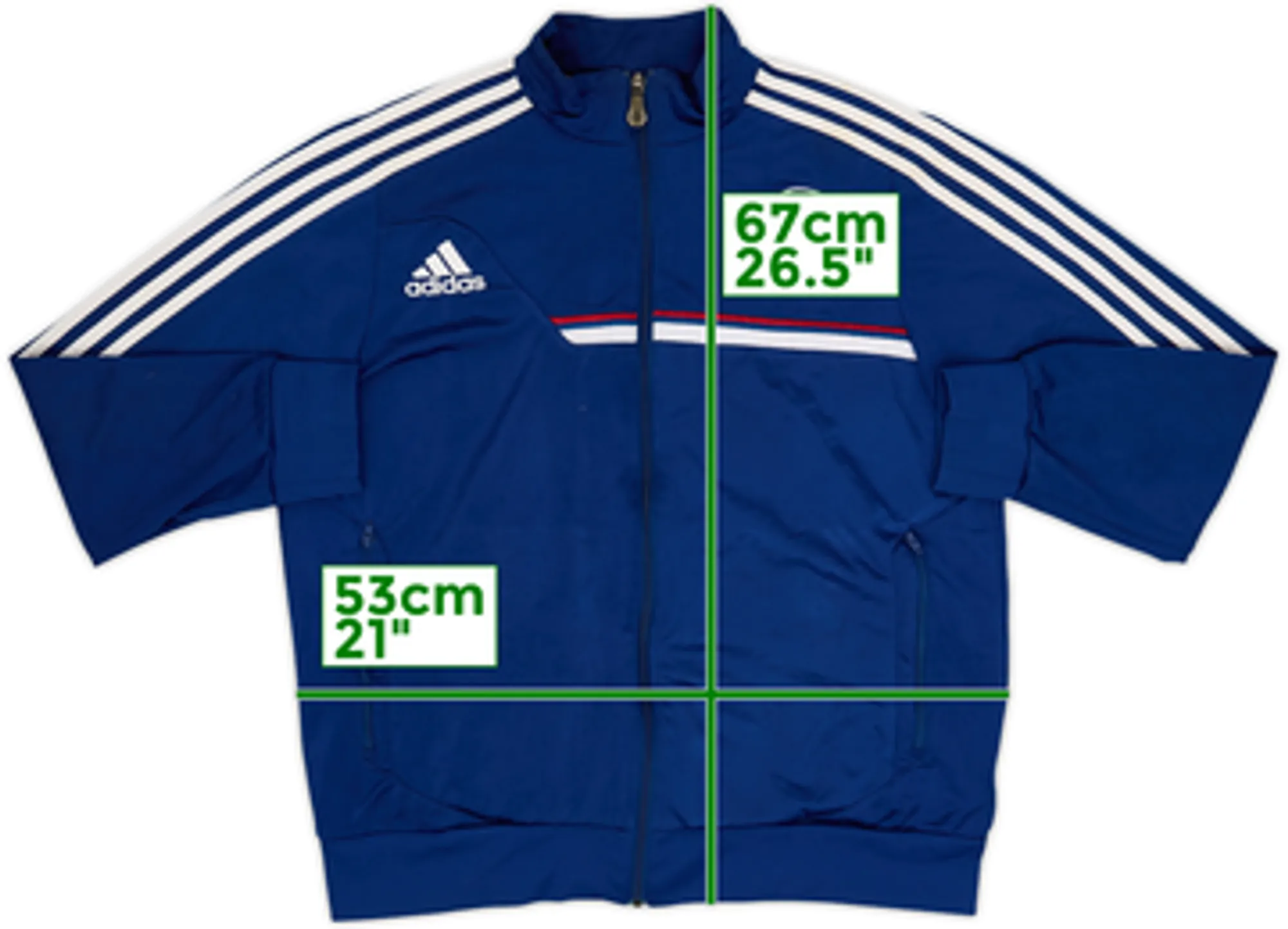 2013-14 Chelsea adidas Track Jacket - 7/10 - (S)