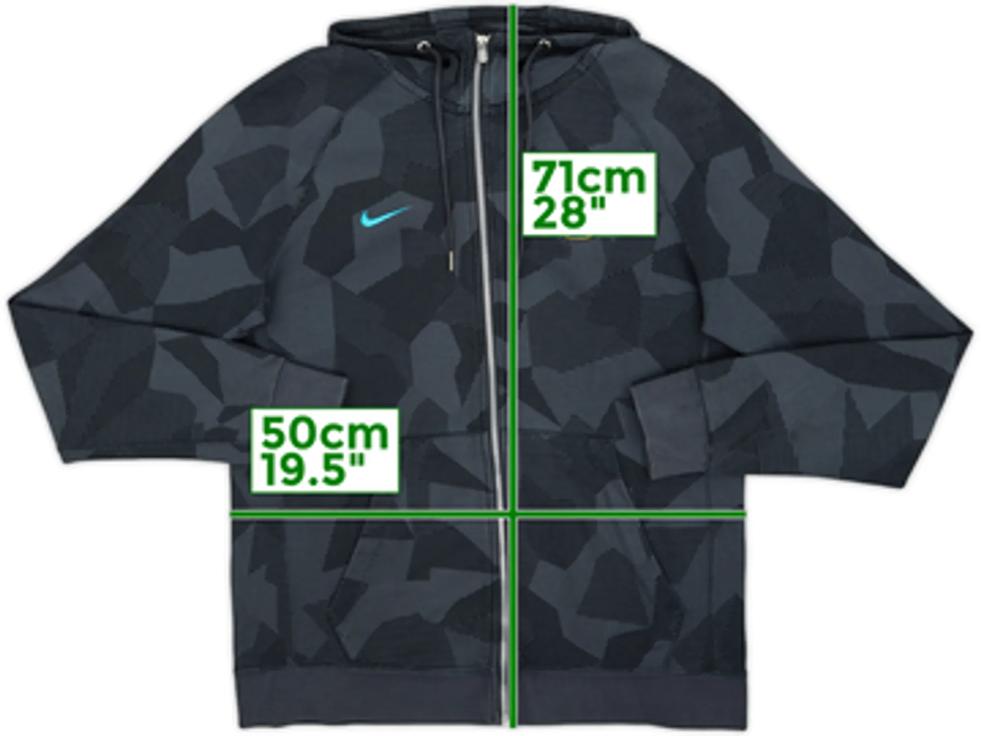 2017-18 Chelsea Nike Hooded Track Jacket - 8/10 - (L)