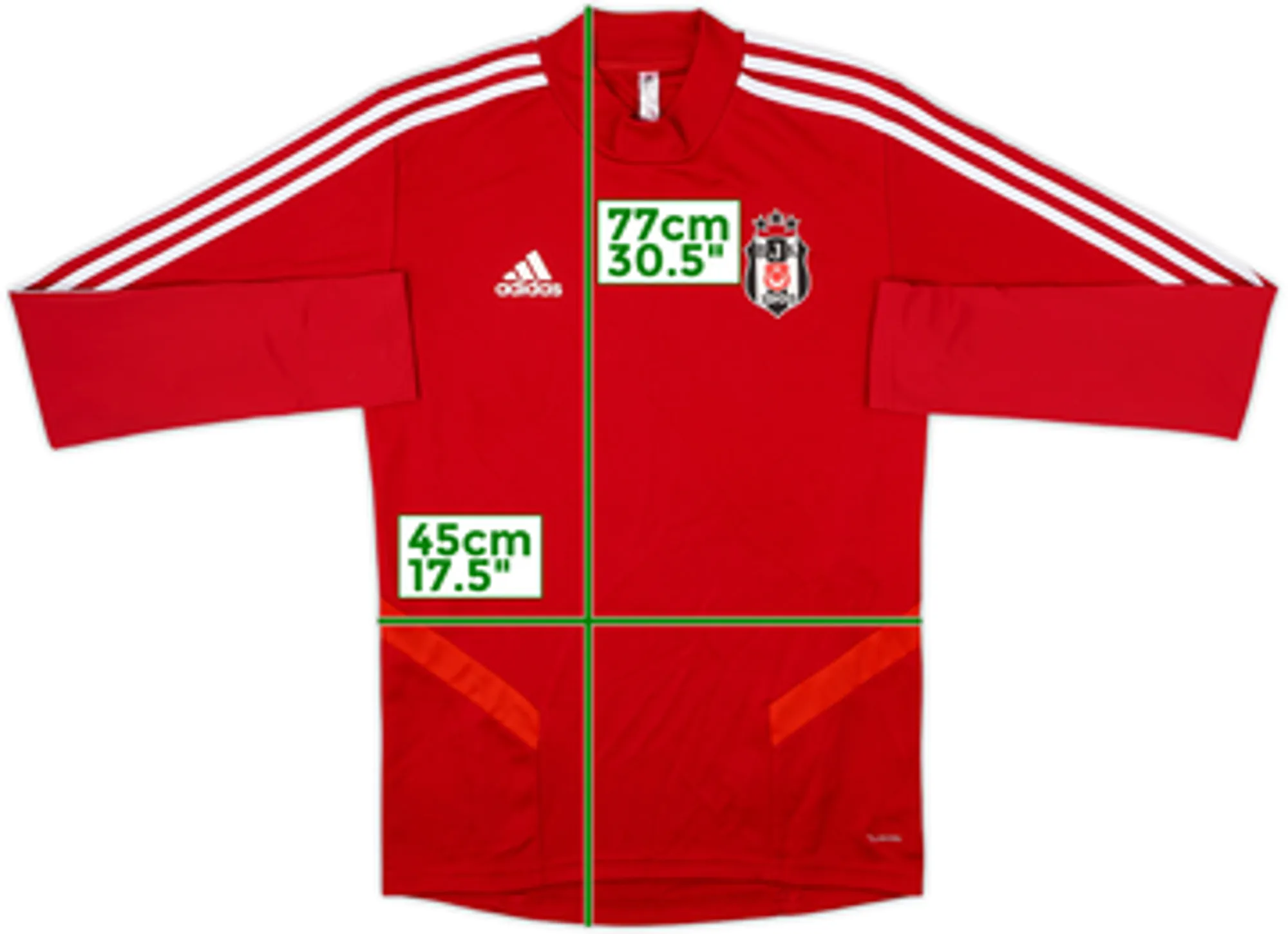 2019-20 Besiktas adidas Sweat Top - 10/10 - (S)