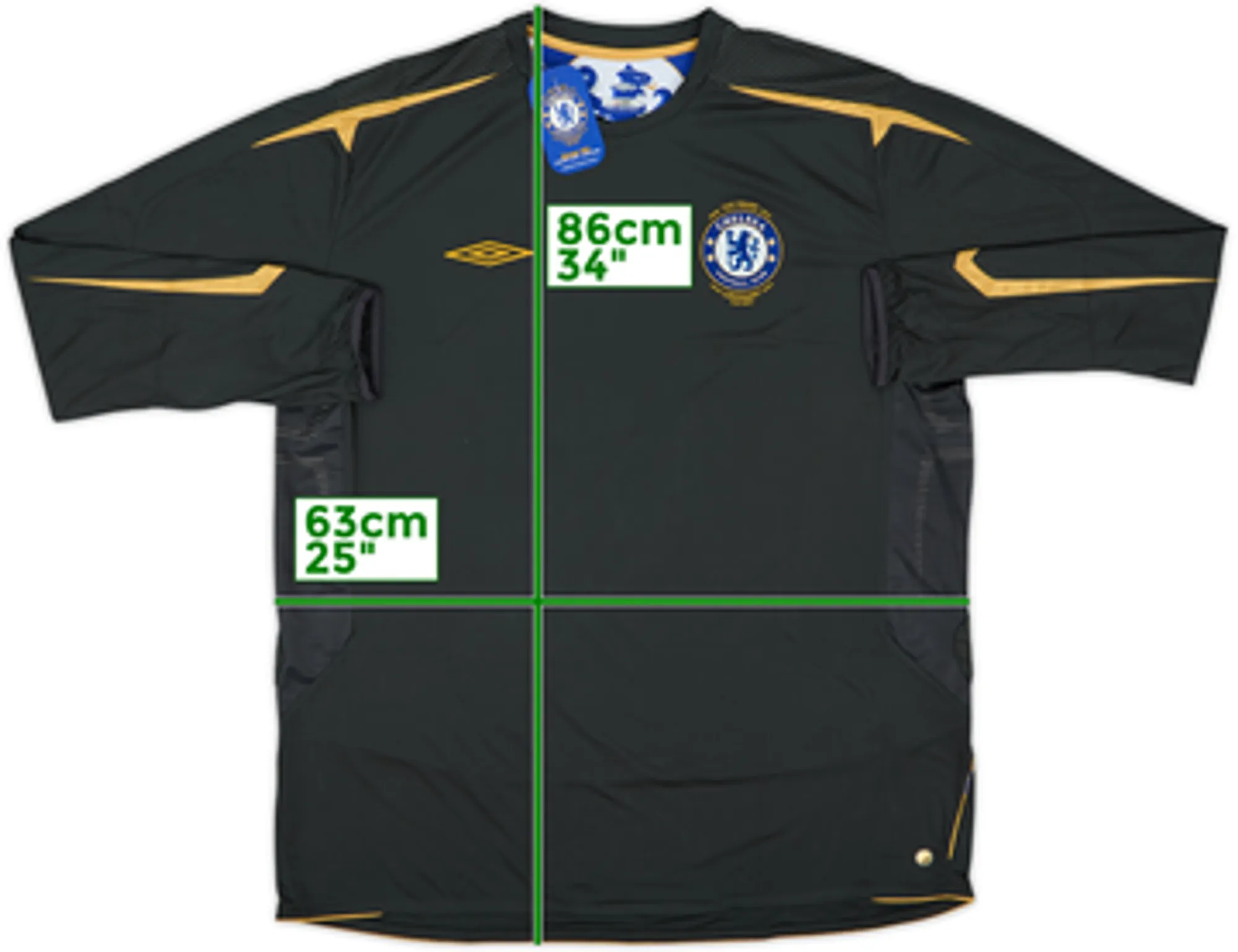 2005-06 Chelsea GK Shirt (XXL)
