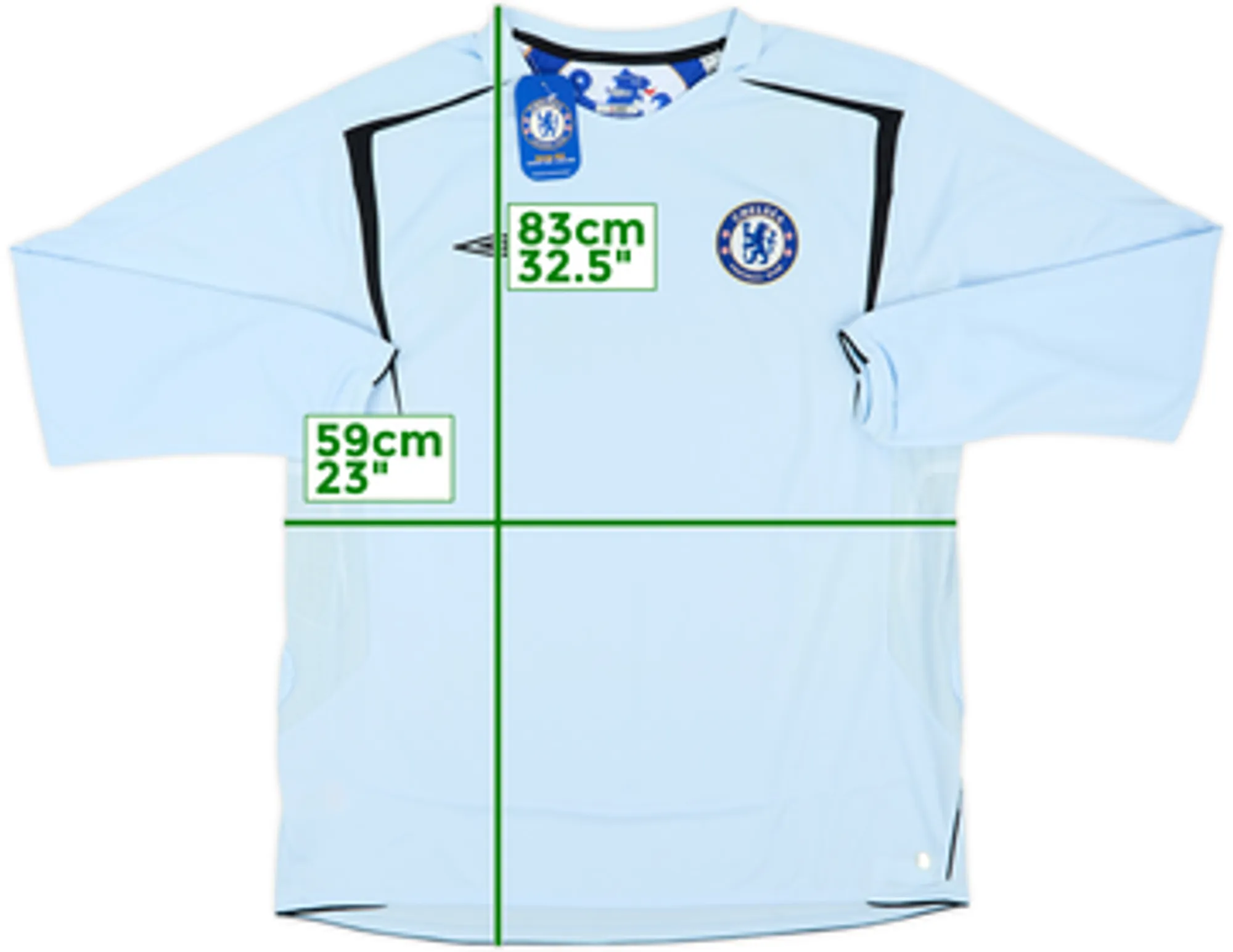 2005-06 Chelsea Away L/S Shirt (XL)