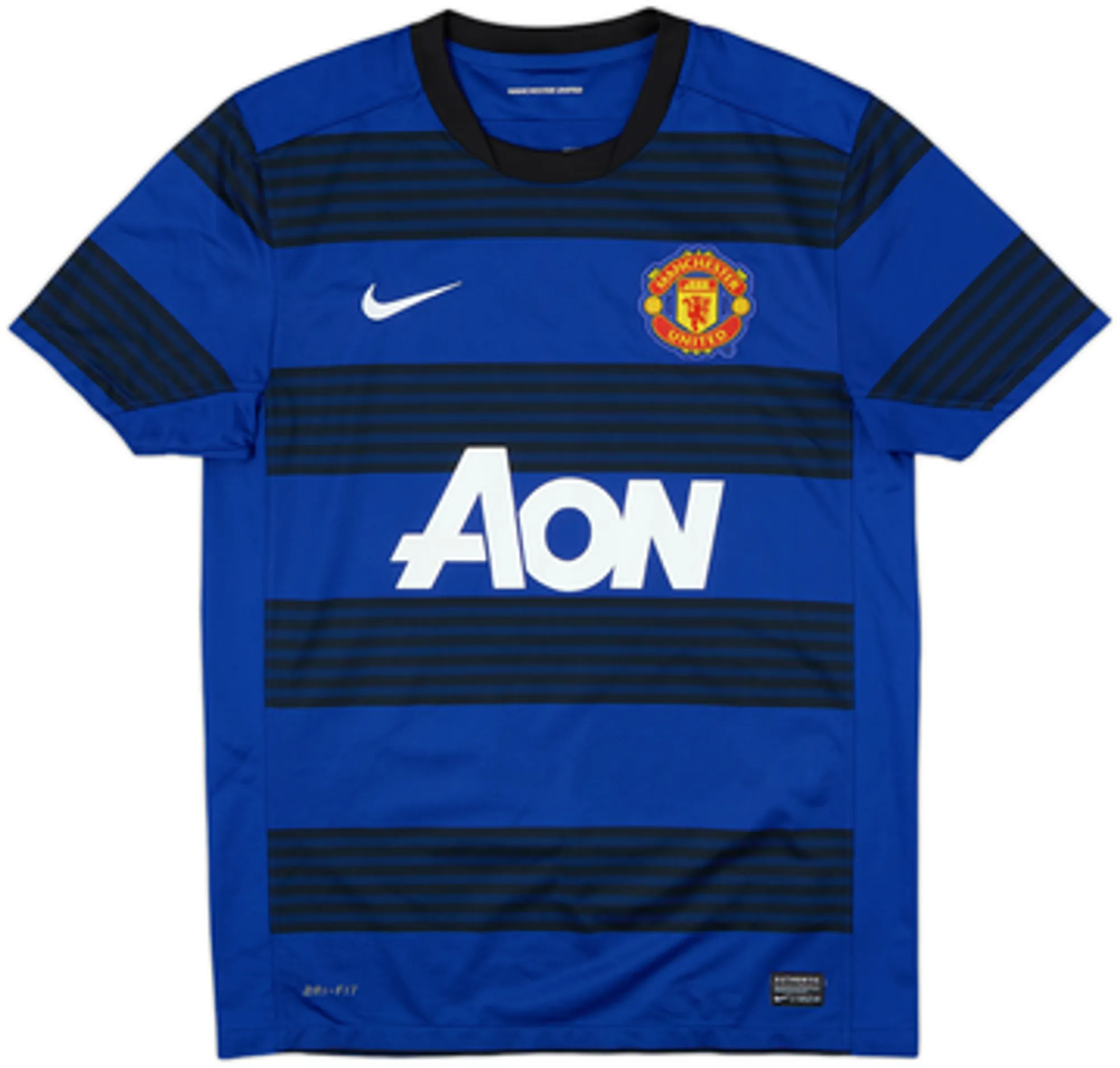 2011-13 Manchester United Away Shirt Young #18 - 5/10 - (M)