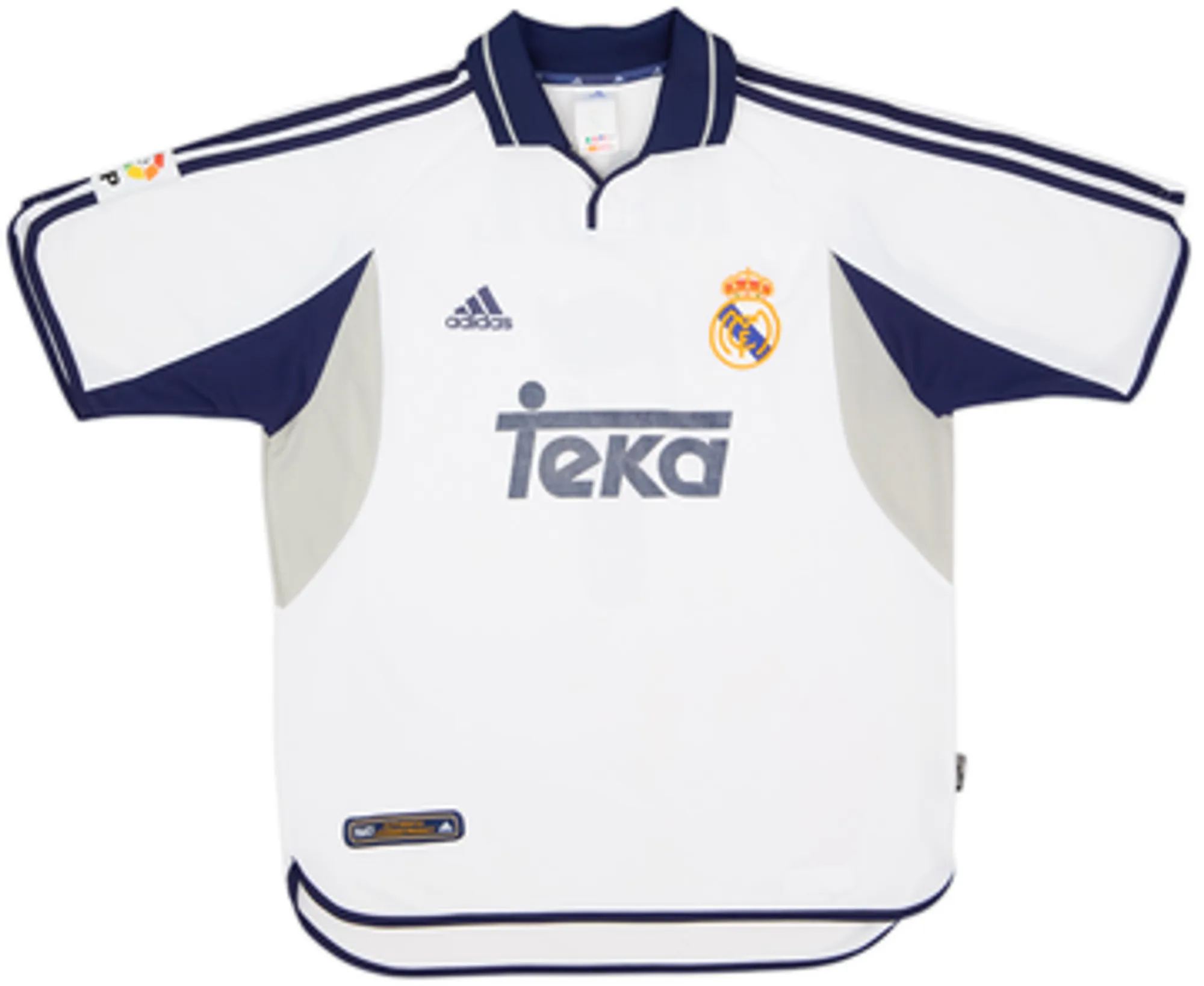 2000-01 Real Madrid Home Shirt Raul #7 - 6/10 - (L)