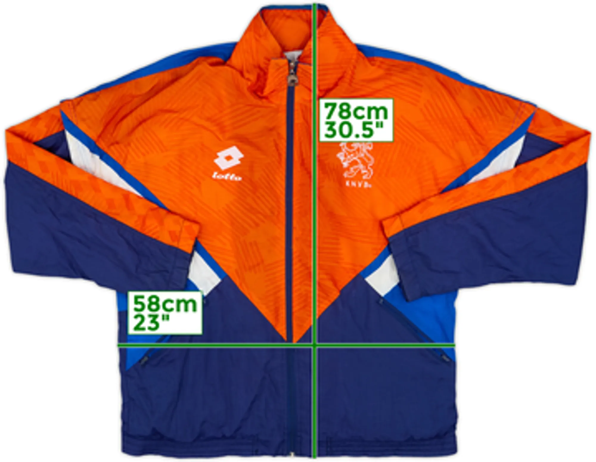 1992-94 Netherlands Lotto Track Jacket - 6/10 - (L)
