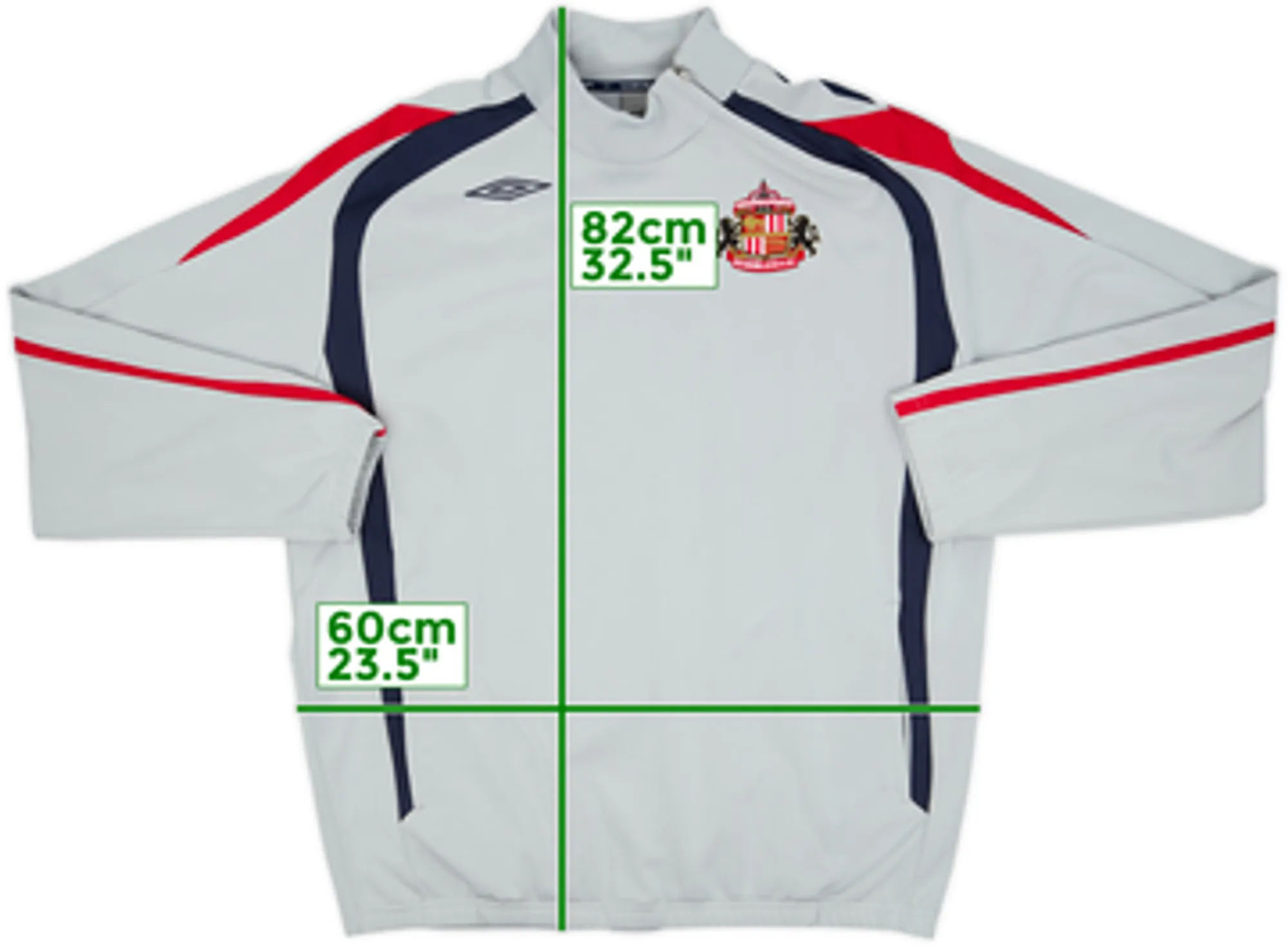 2007-08 Sunderland Umbro 1/4 Zip Drill Top - 8/10 - (XXL)
