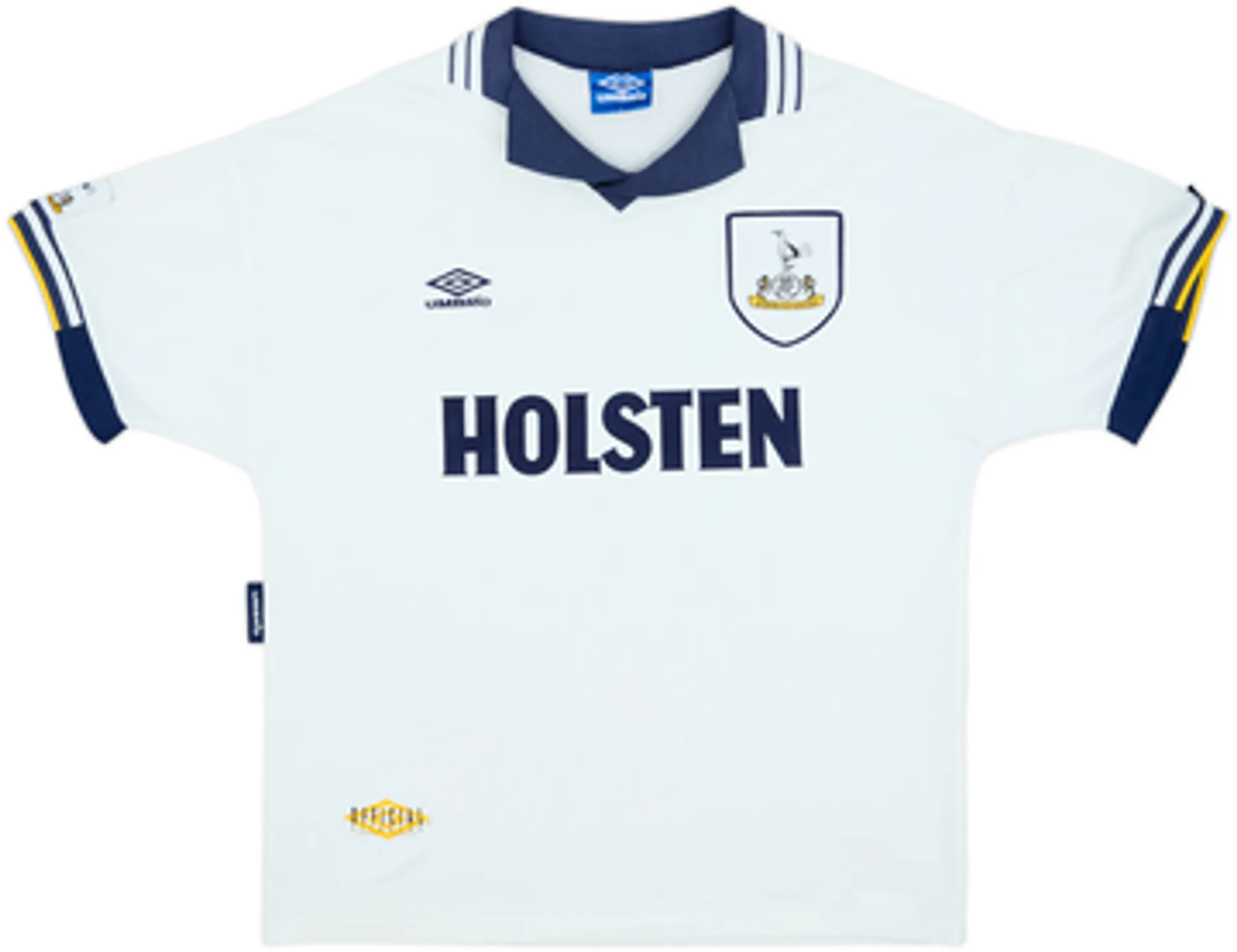 1993-95 Tottenham Home Shirt Klinsmann #18 - 8/10 - (M)