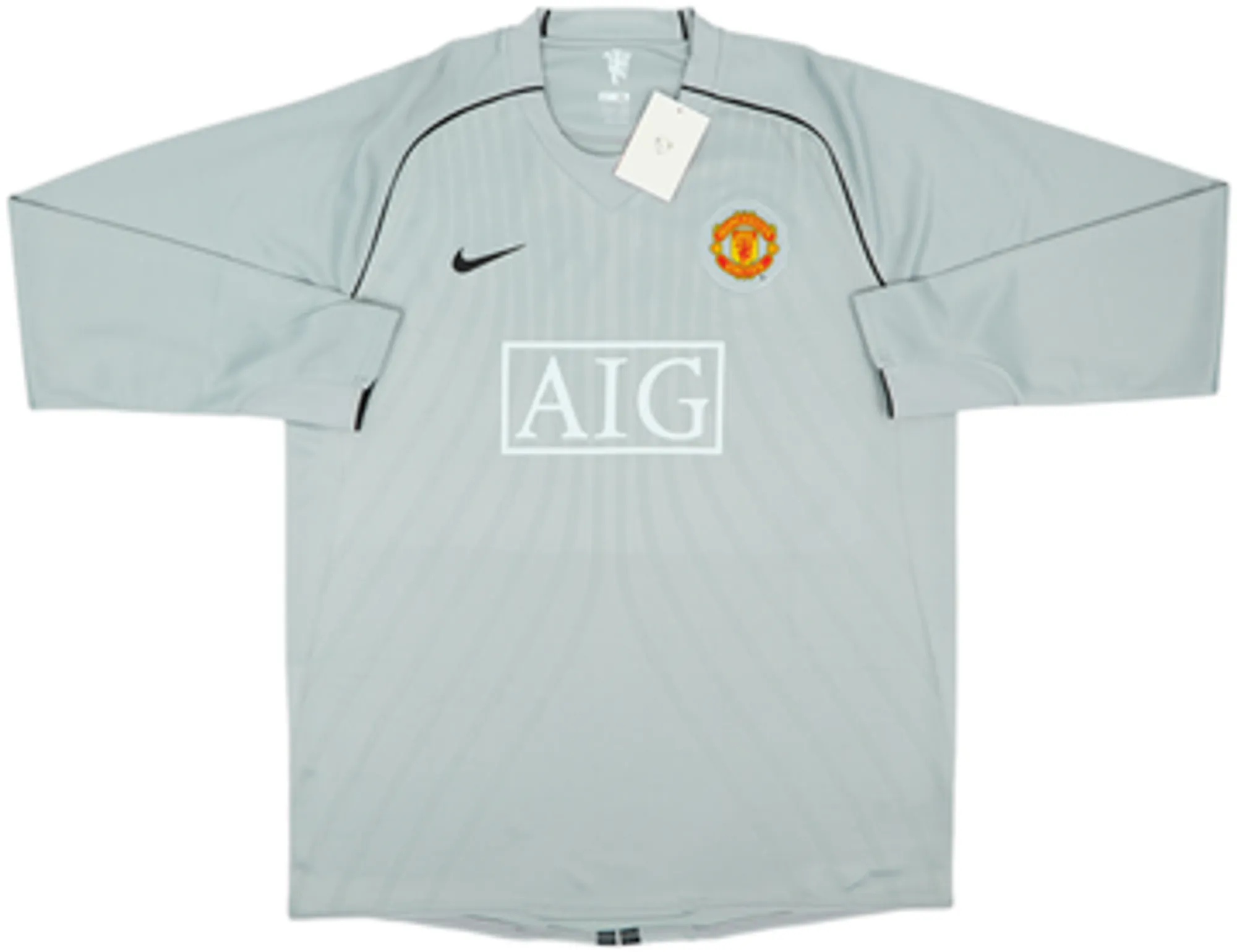 2007-08 Manchester United Player Issue GK Shirt Van Der Sar #1 (XL)