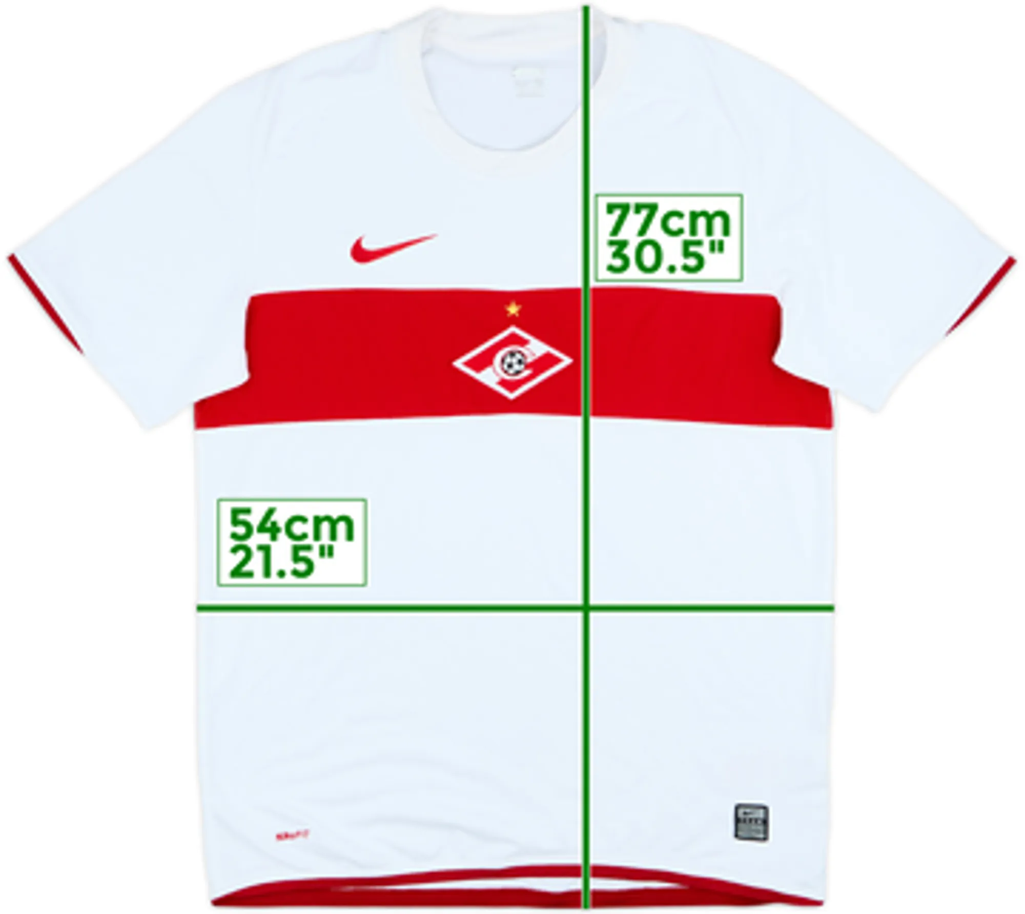2009-10 Spartak Moscow Away Shirt - 9/10 - (L)