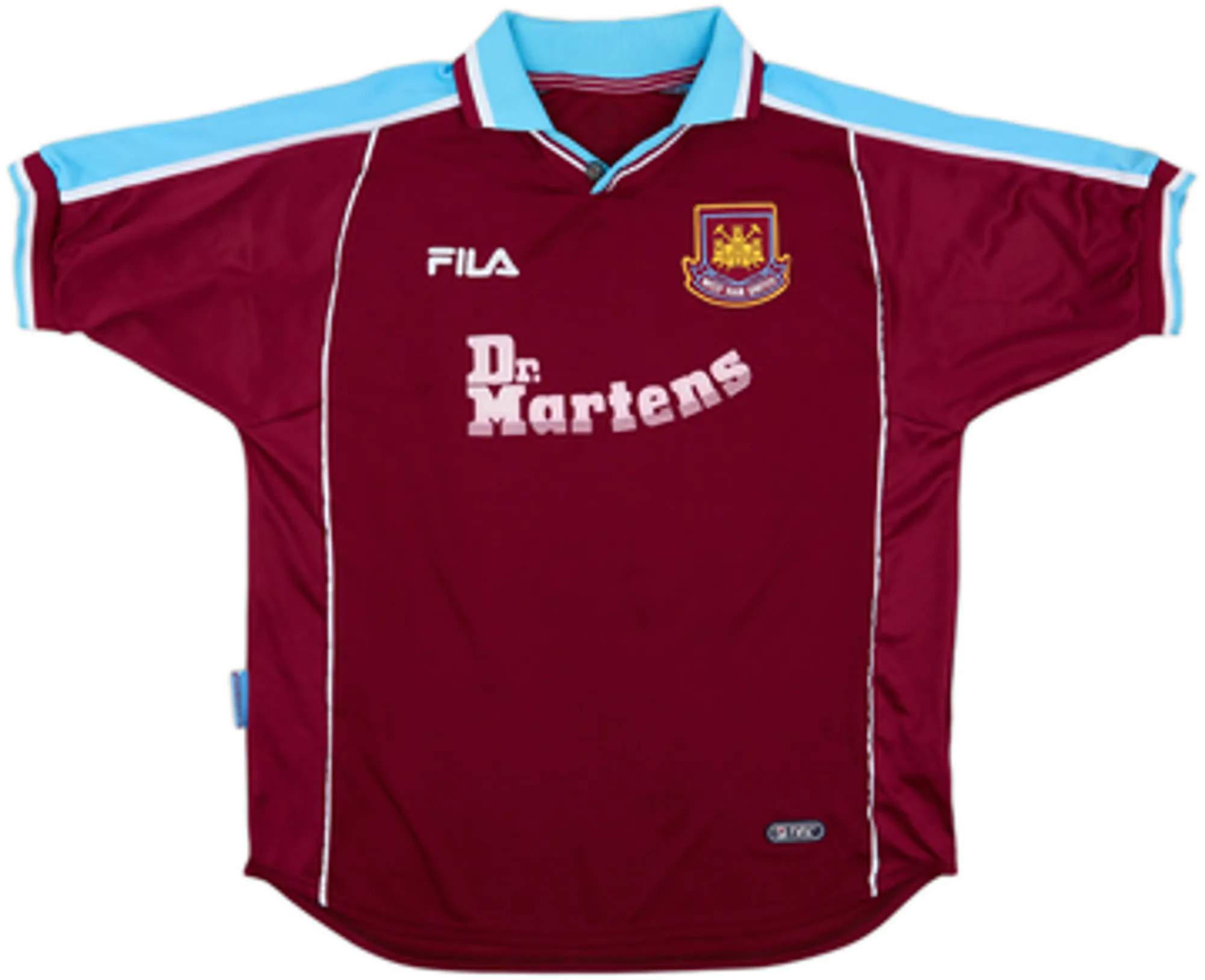 1999-01 West Ham Home Shirt Suker #9 - 8/10 - (XL)