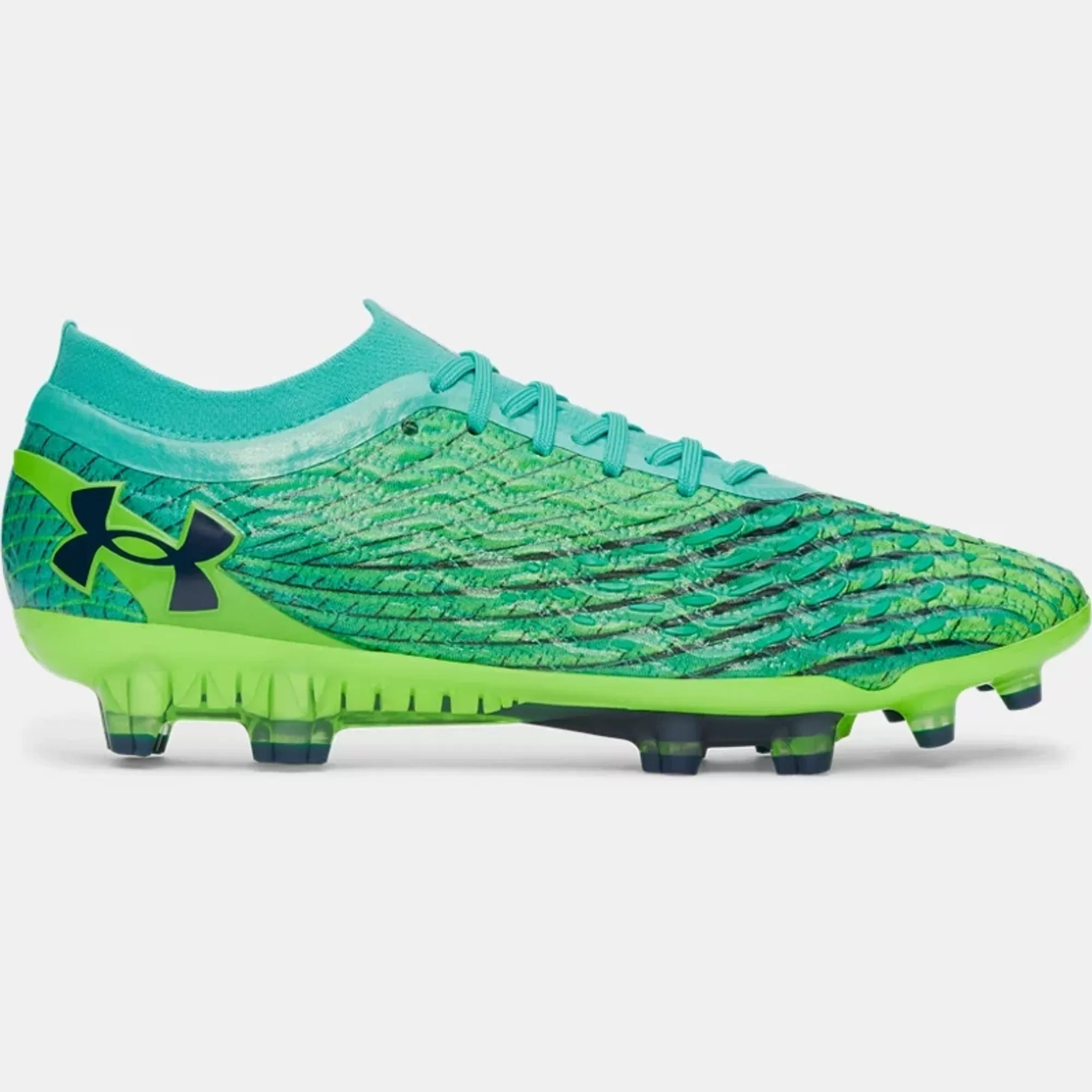 Under Armour  Magnetico Elite 5 FG Men's Soccer Cleats Green Mode / Hyper Green / Academy 9