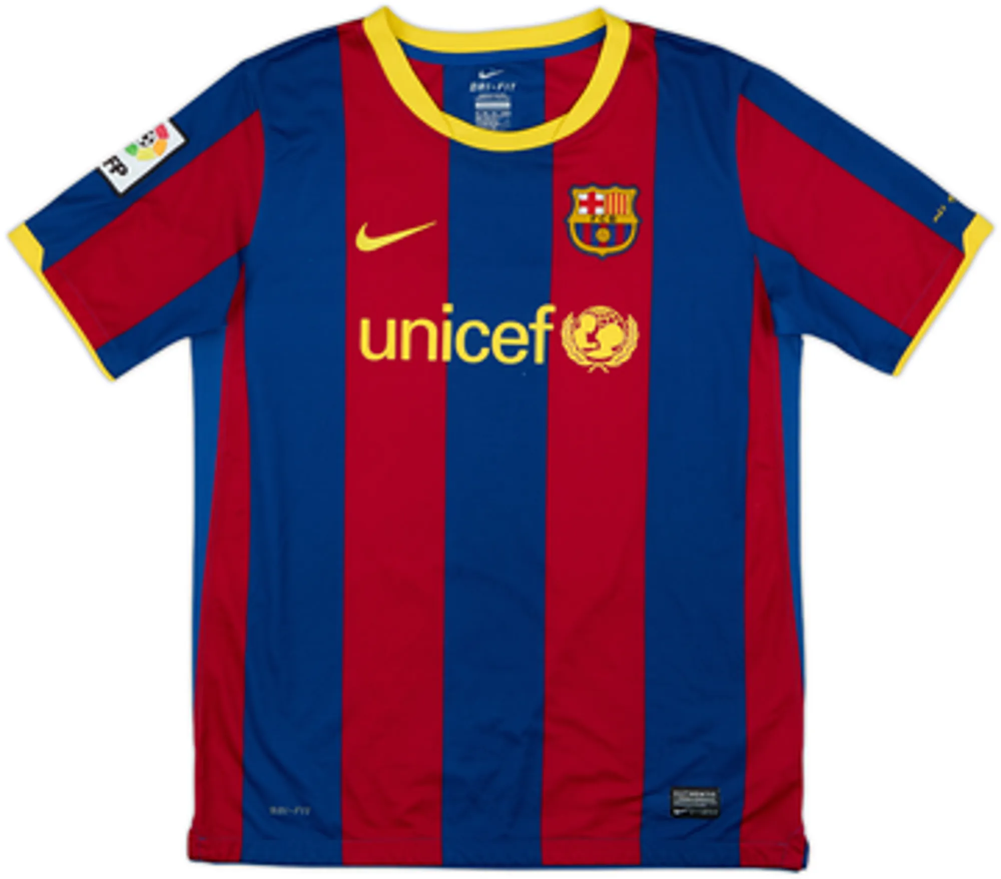 2010-11 Barcelona Home Shirt Messi #10 - 8/10 - (XL)
