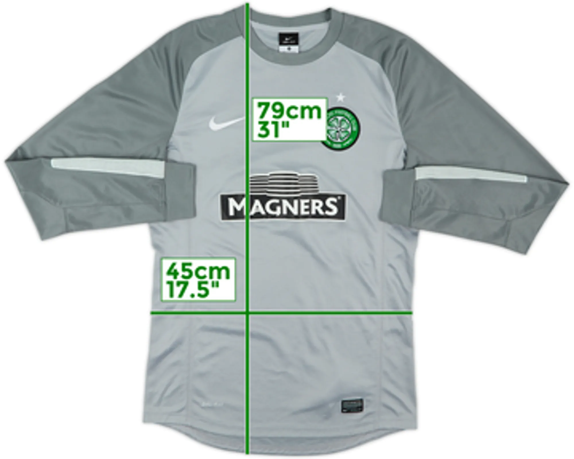 2009-10 Celtic GK Shirt - 8/10 - (M)