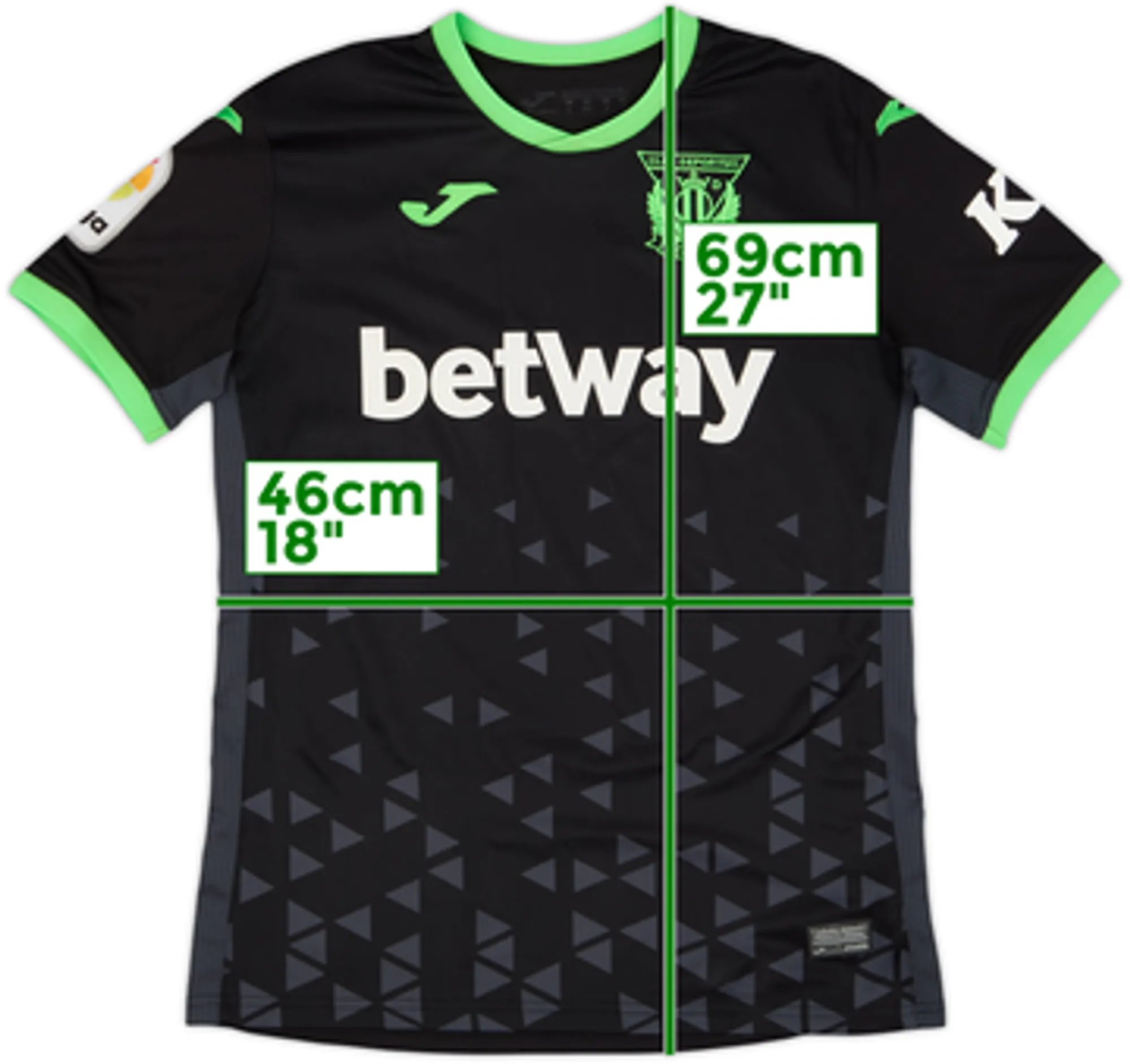 2020-21 CD Leganes Away Shirt - 8/10 - (S)
